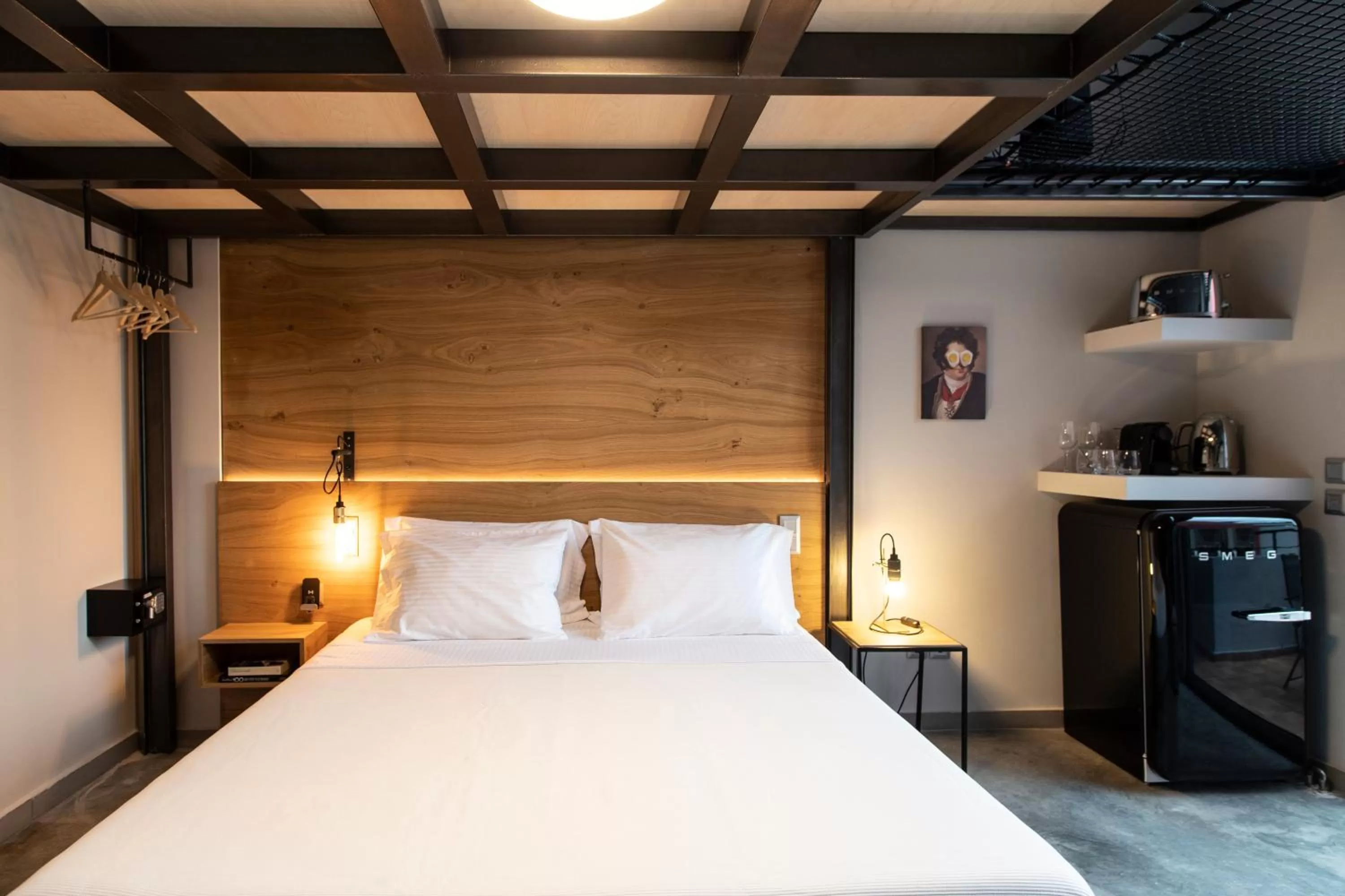 Bed in Bespoke House Athens