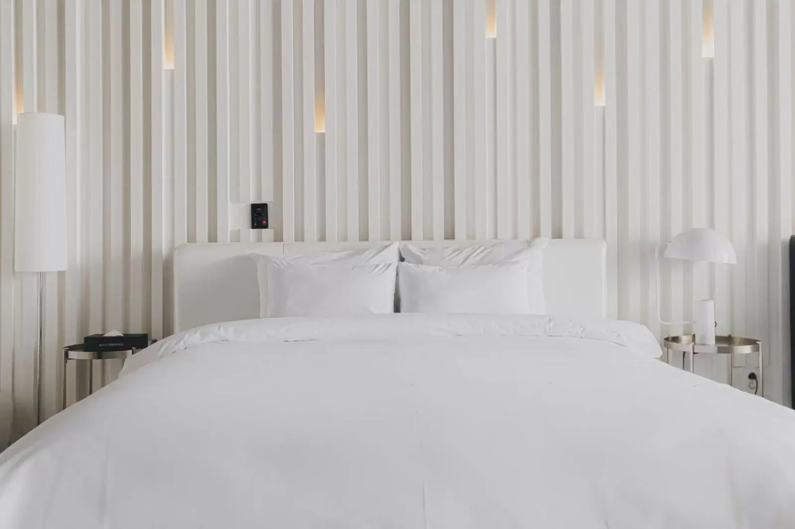 Bed in ACC Design Hotel