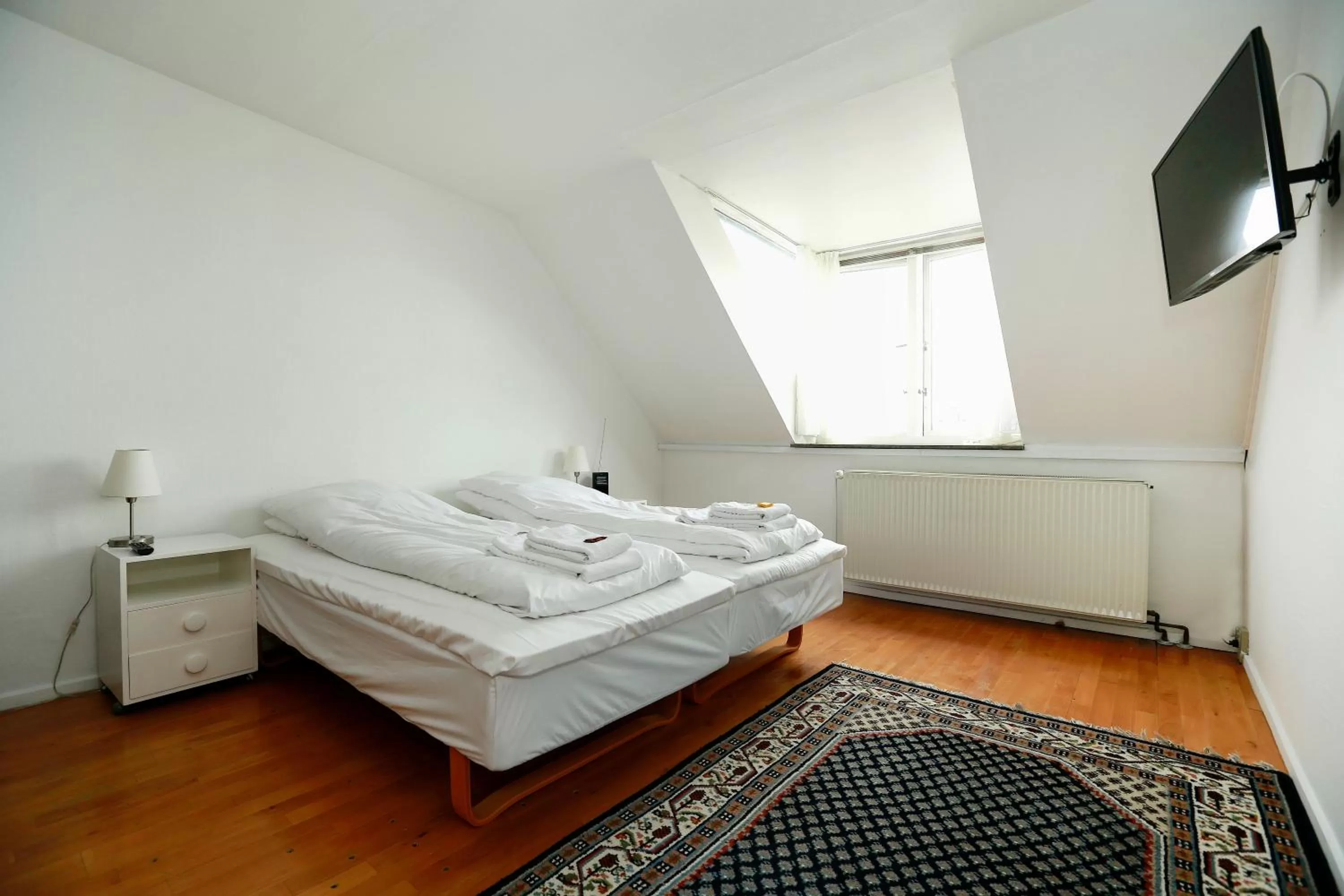 Bedroom, Bed in Hotel 9 små hjem