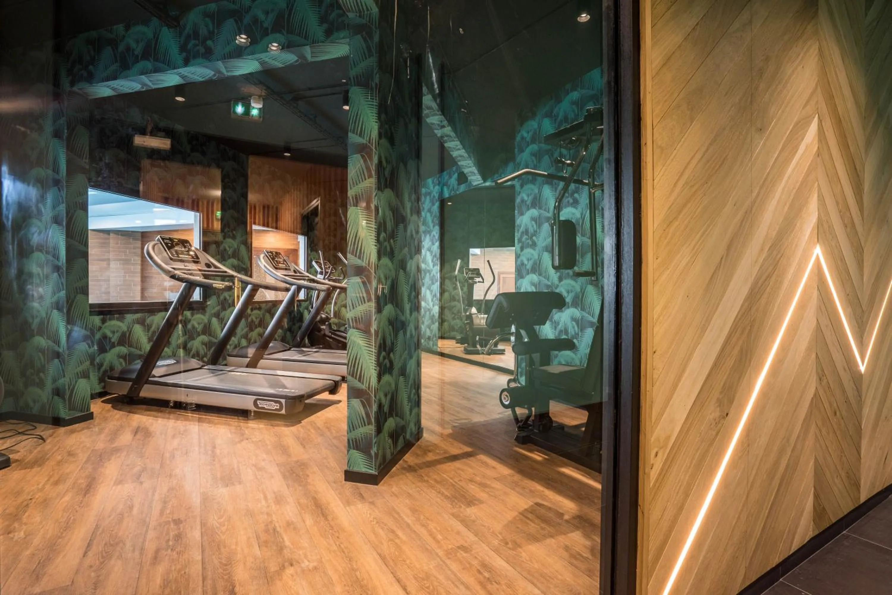 Fitness centre/facilities in Best Western Plus Hostellerie Du Vallon