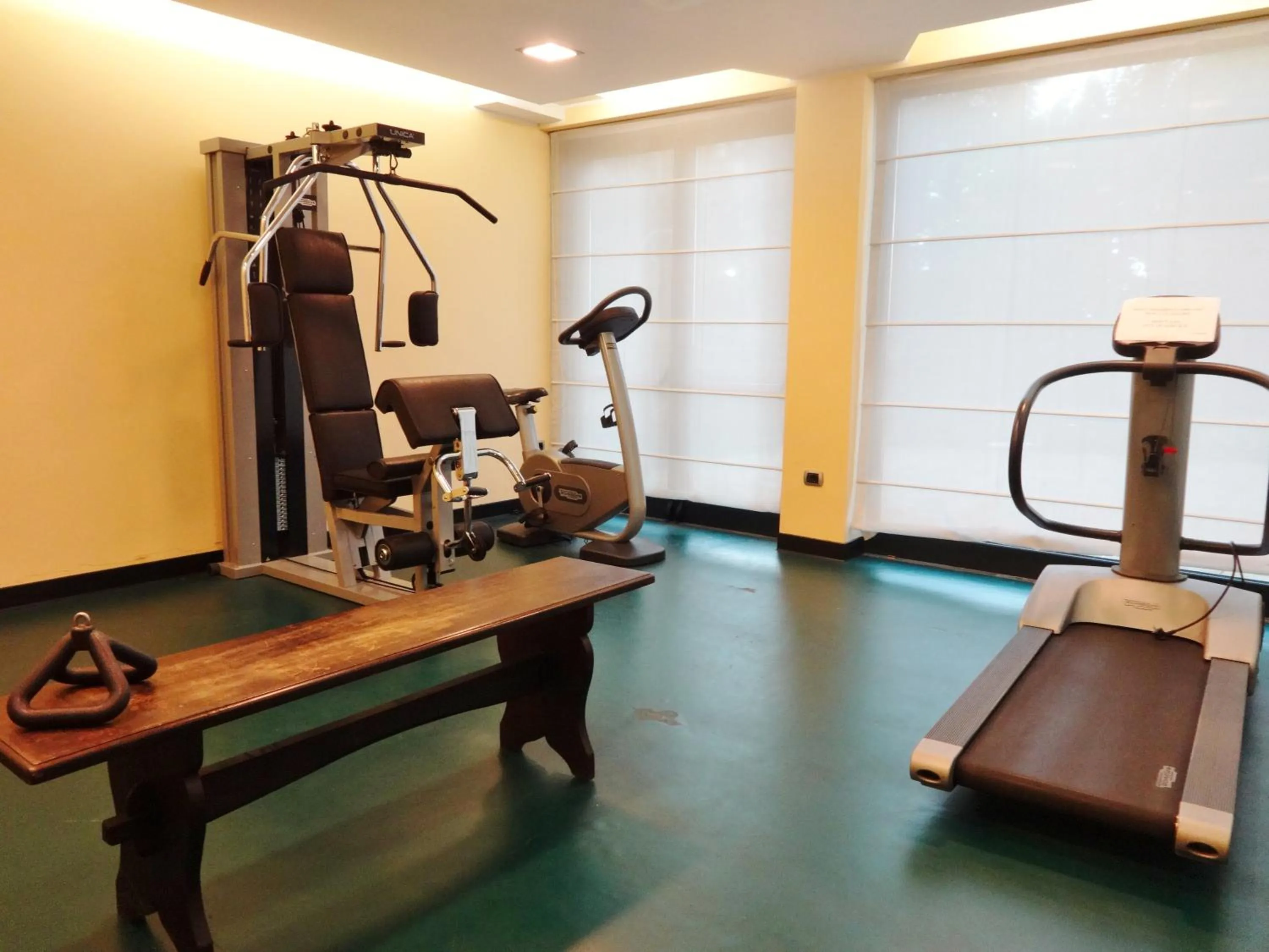 Fitness centre/facilities in Hotel Tiffany Milano