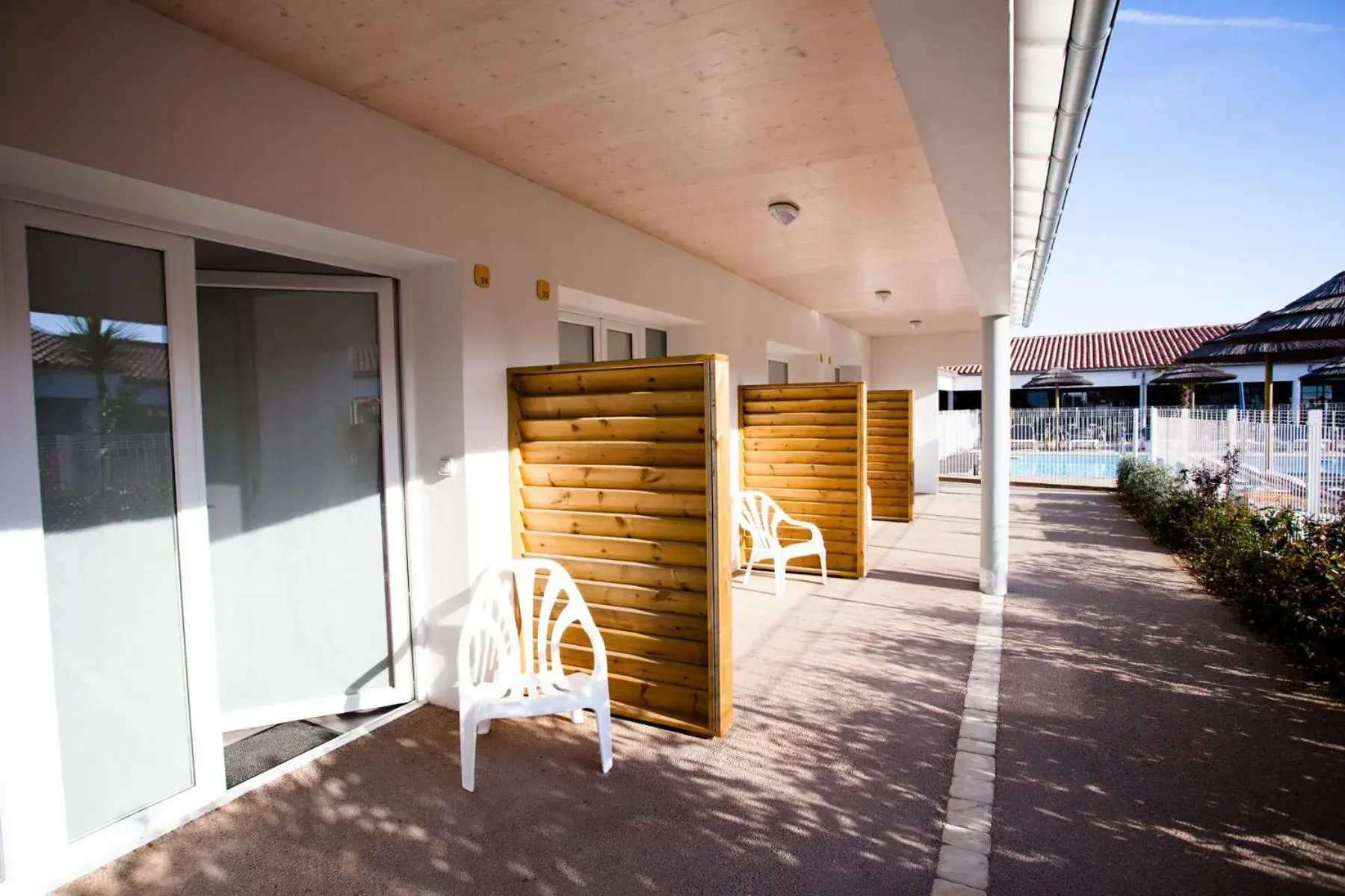 Patio in Hotel de Re, The Originals Boutique