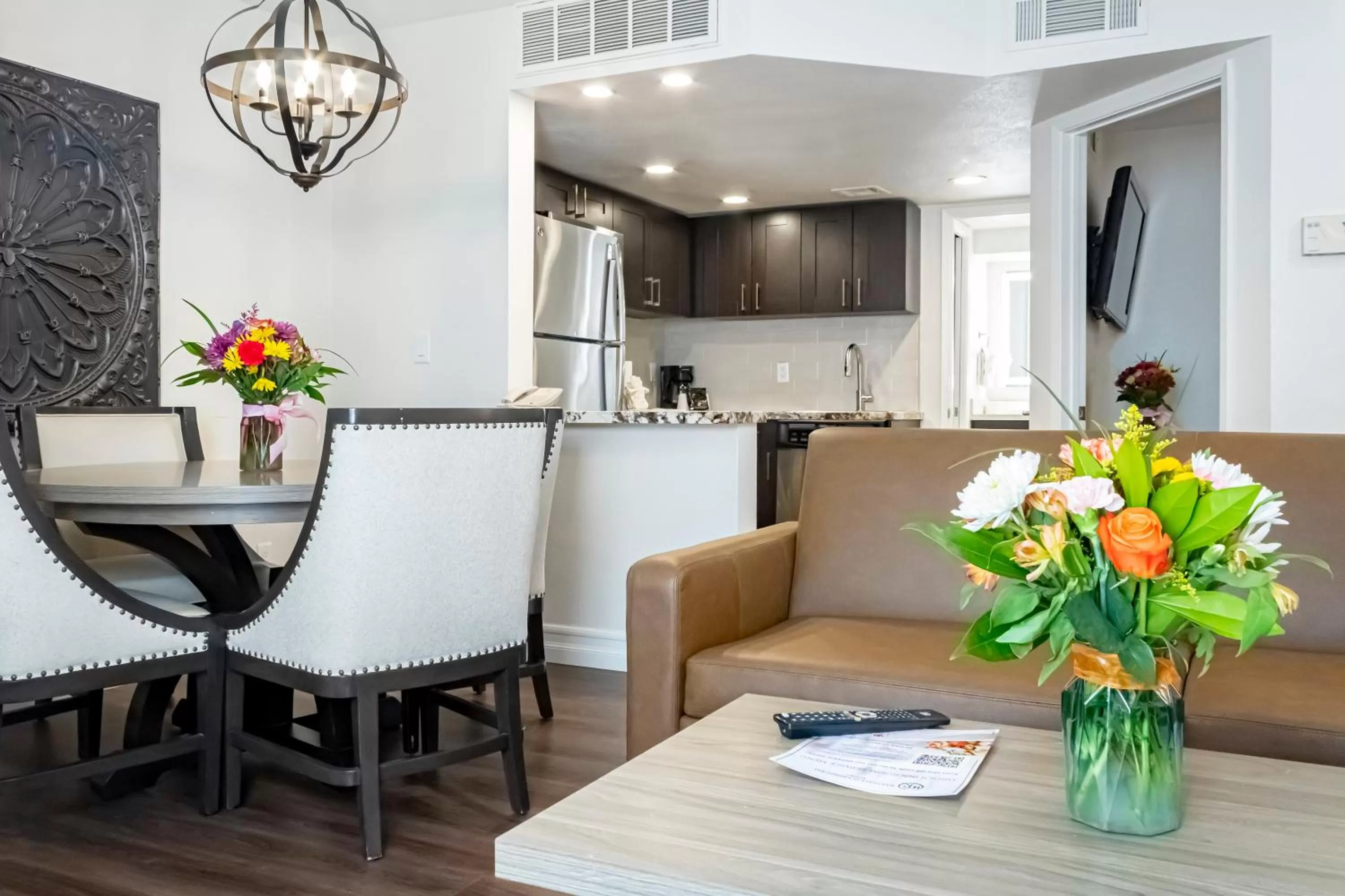 Living room in Westgate Flamingo Bay Resort