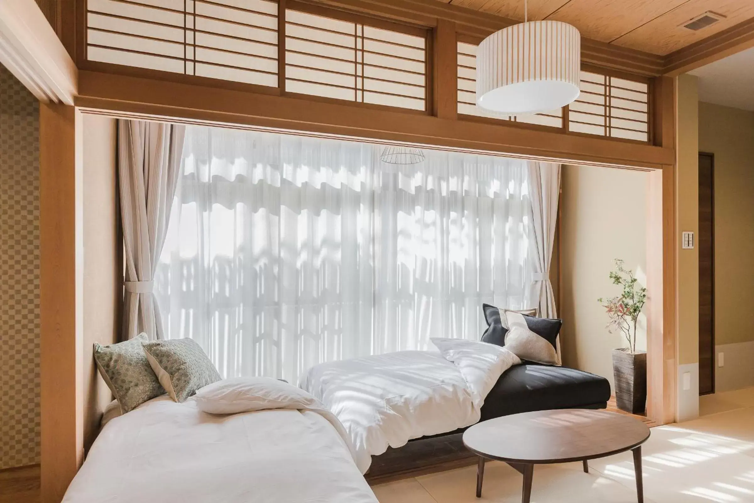 Living room in PLAYSIS Asakusa