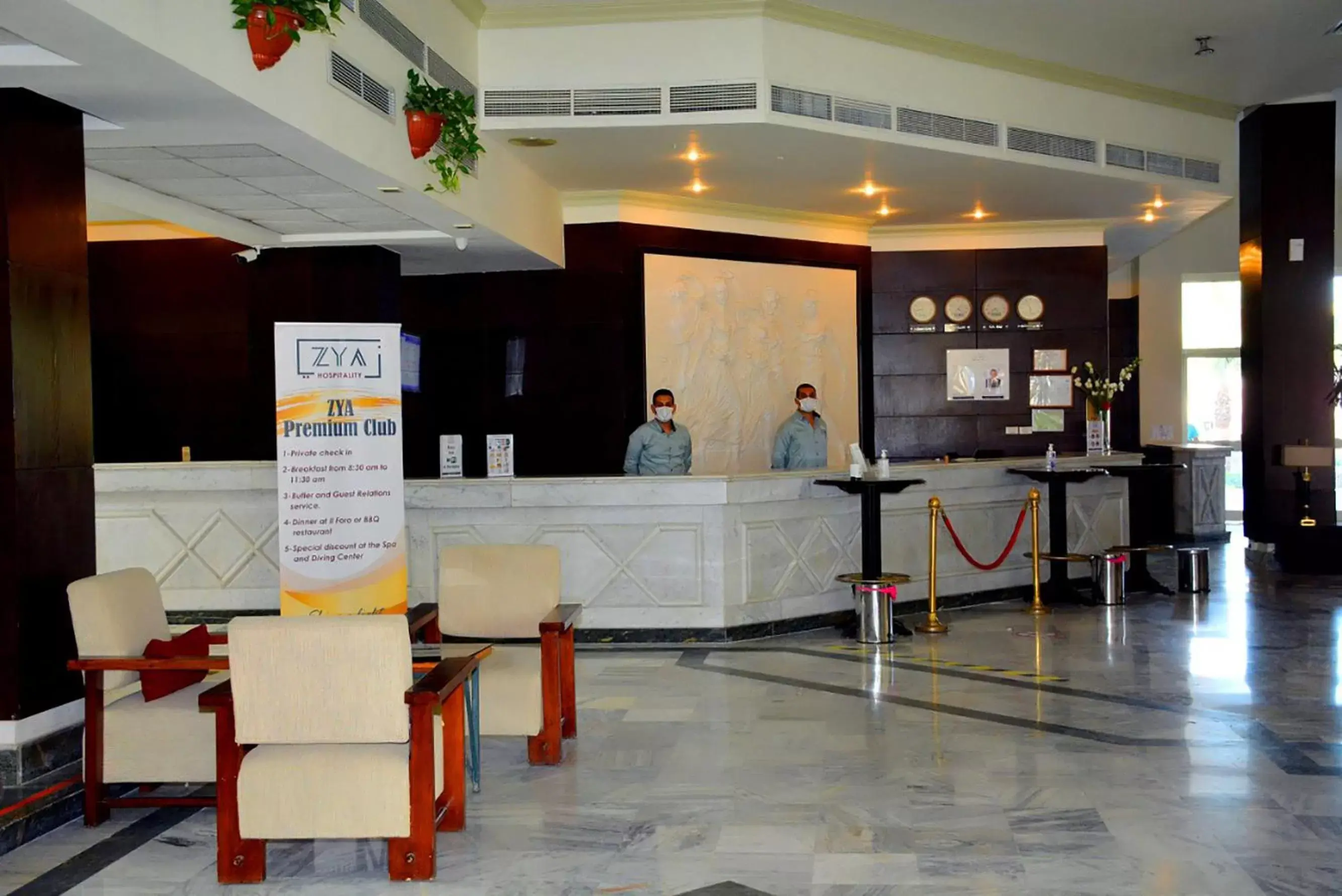 Lobby or reception, Lobby/Reception in ZYA Regina Resort and Aqua Park Hurghada