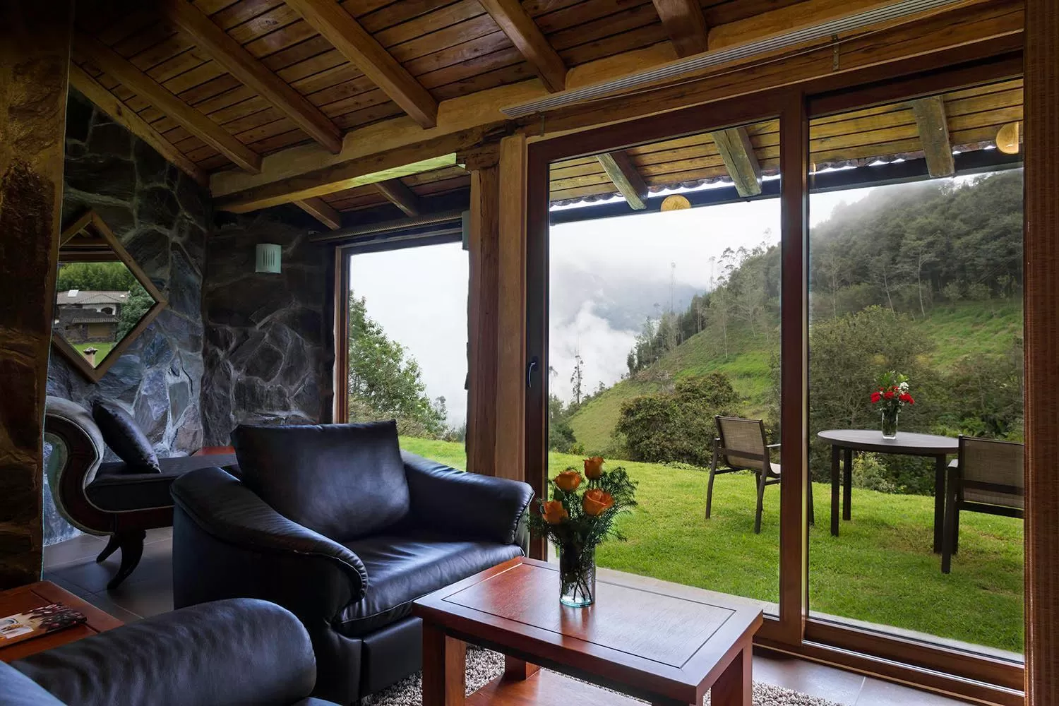 Twin Room with Terrace - single occupancy in Luna Volcán, Adventure SPA - formerly Luna Runtún
