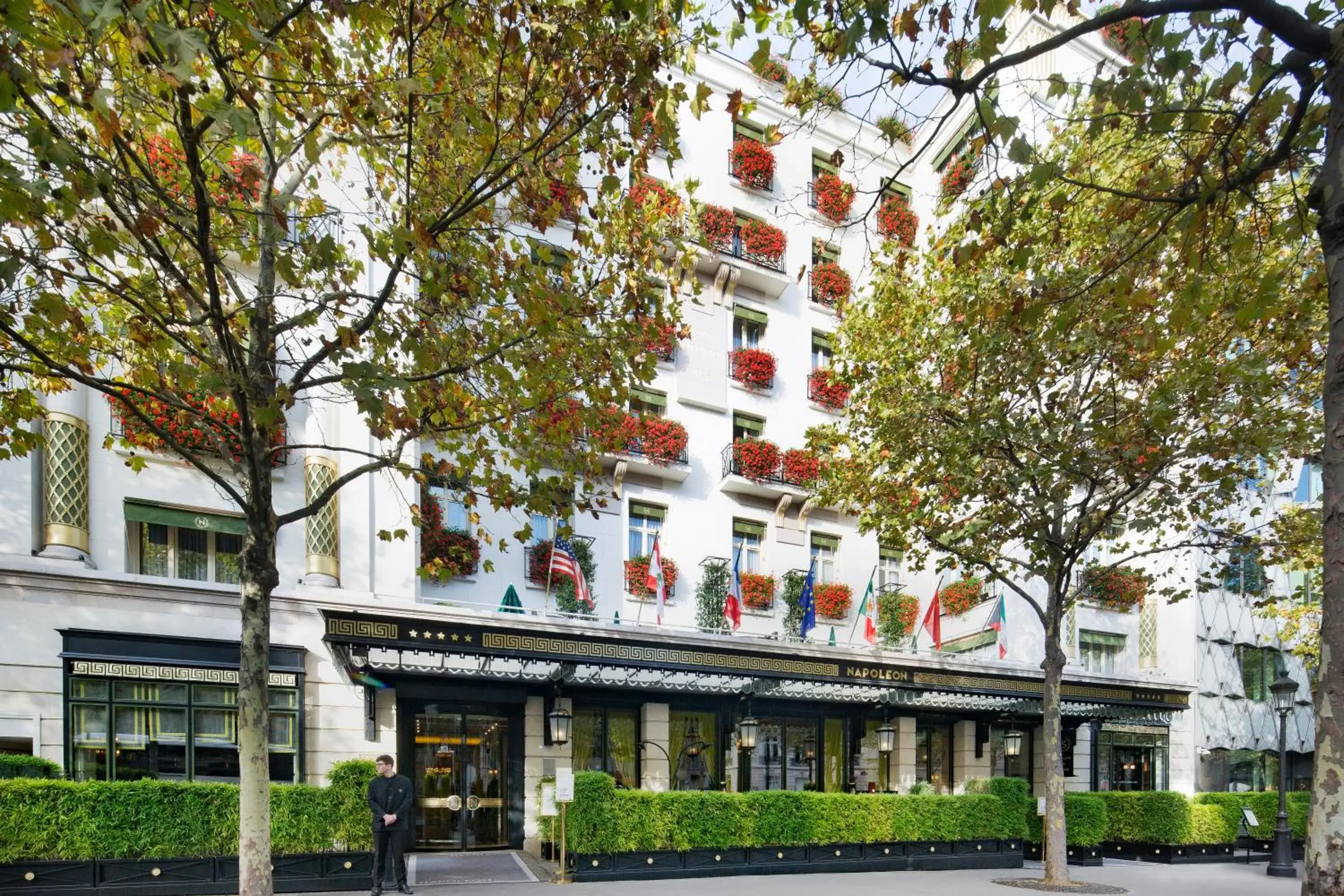 Property Building in Hotel Napoleon Paris