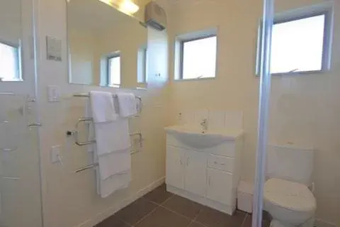 Shower, Bathroom in Taylors Motel