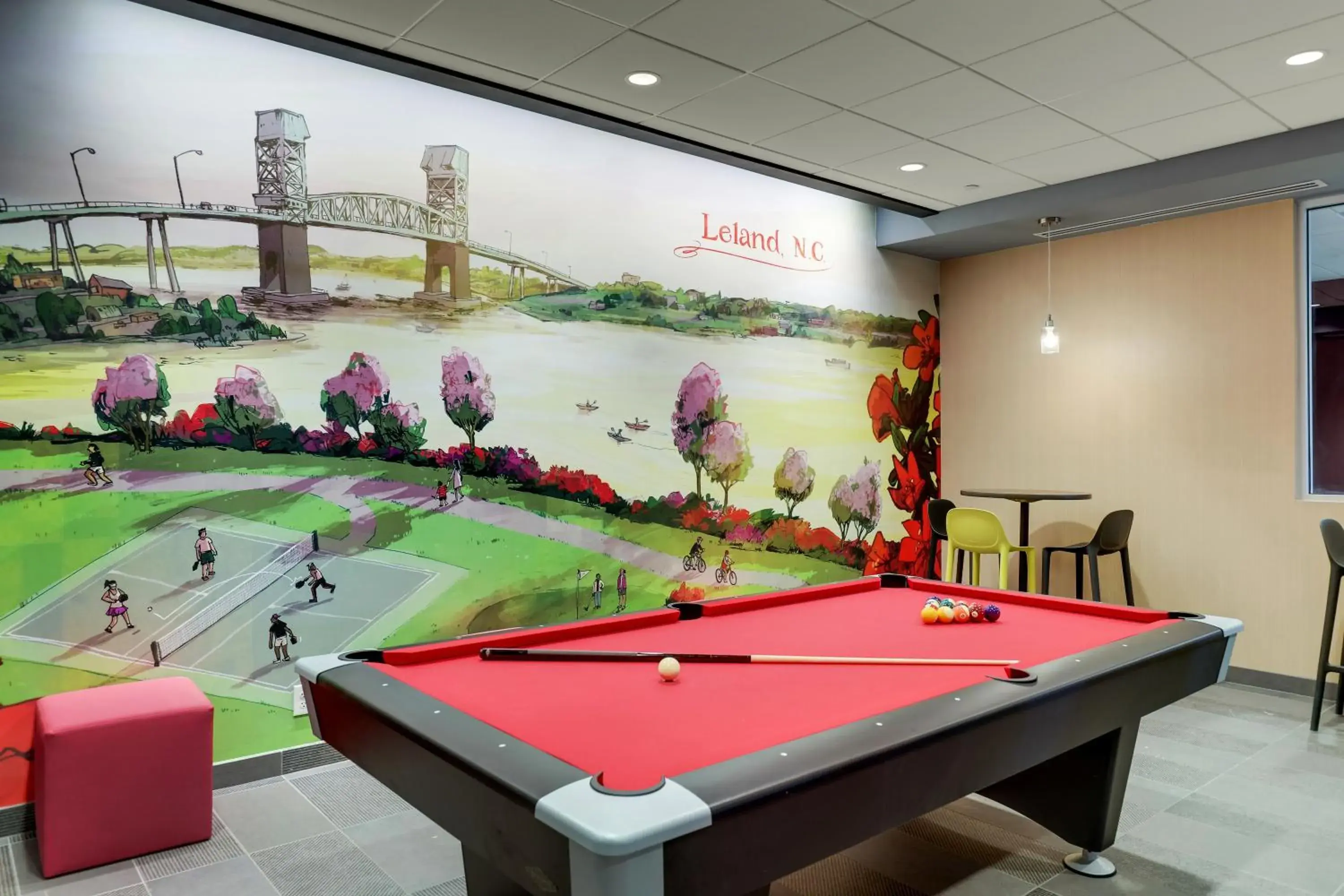 Lobby or reception, Billiards in Tru By Hilton Leland Wilmington