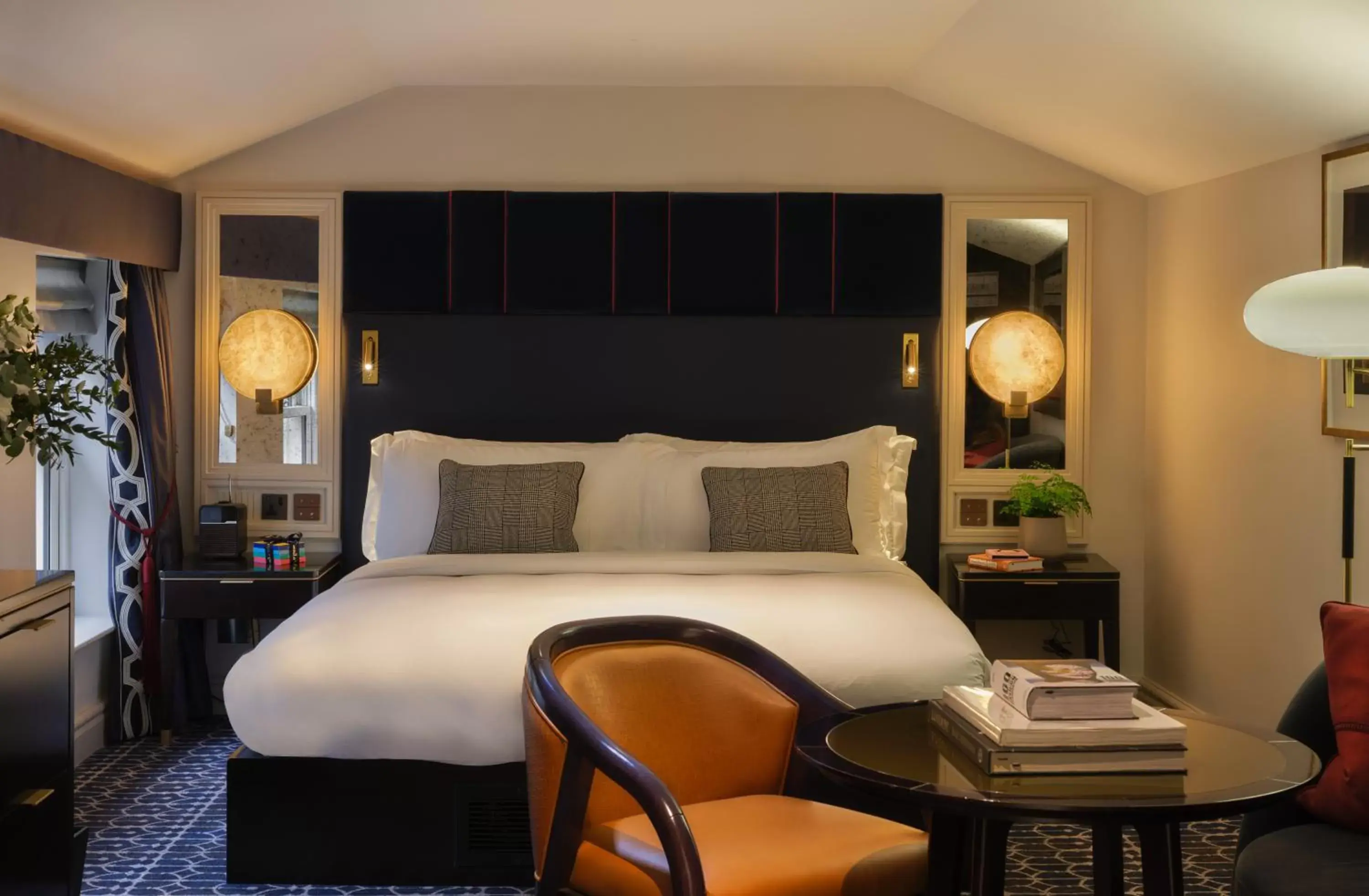 Bed in The Mayfair Townhouse - an Iconic Luxury Hotel