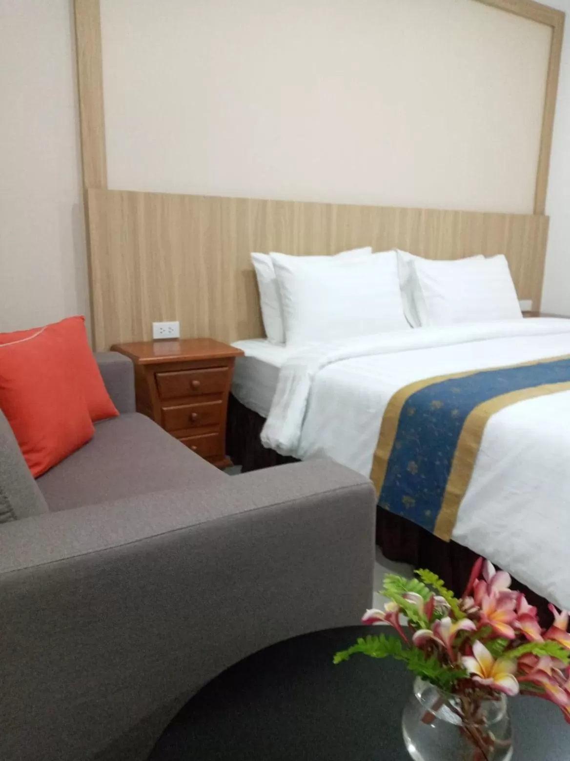 Bed in Nine Smiths Hotels Chiangmai