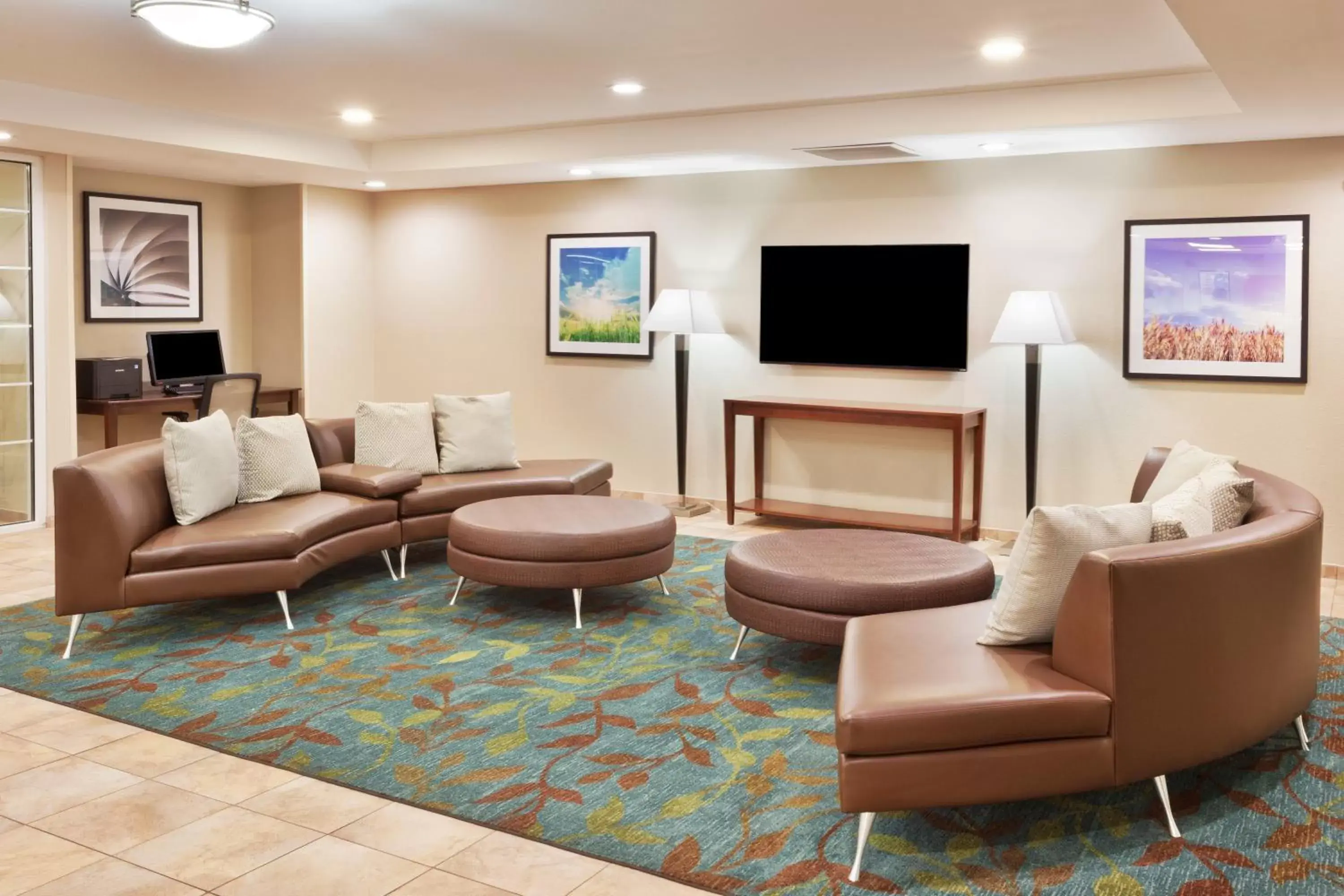 Property building, Seating Area in Candlewood Suites Eastchase Park, an IHG Hotel