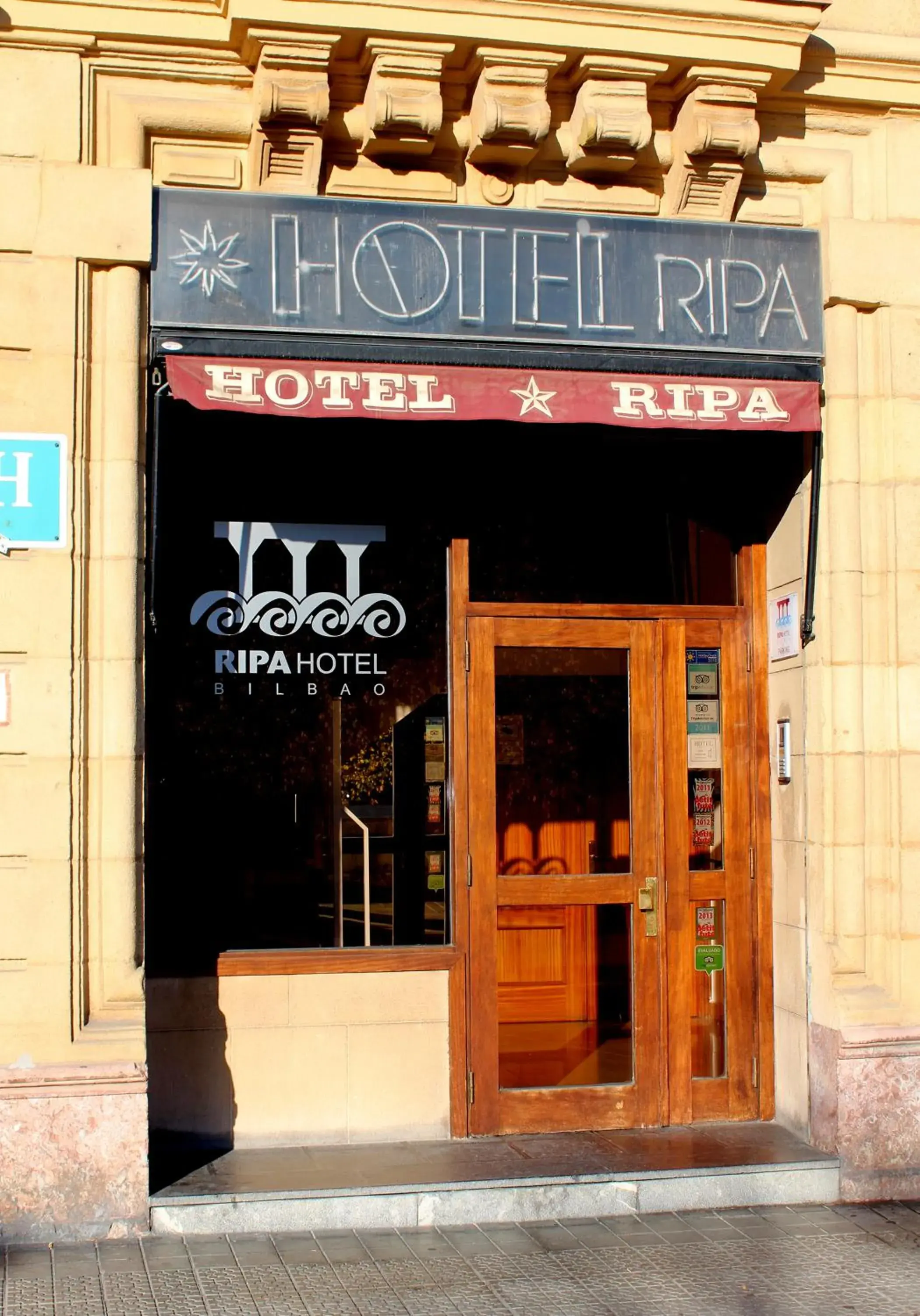 Facade/entrance in Hotel Ripa