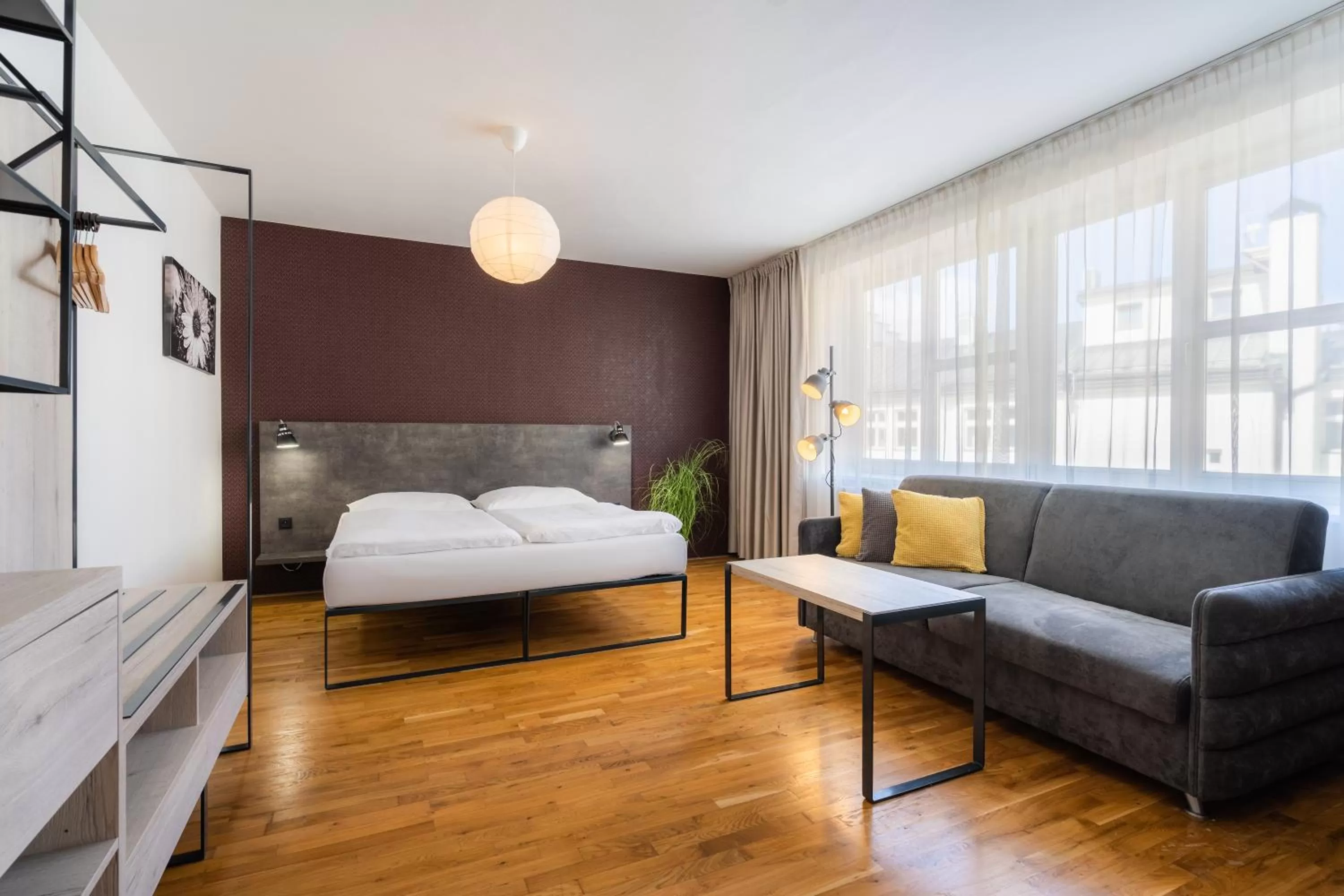 Photo of the whole room, Bed in EA ApartHotel Melantrich