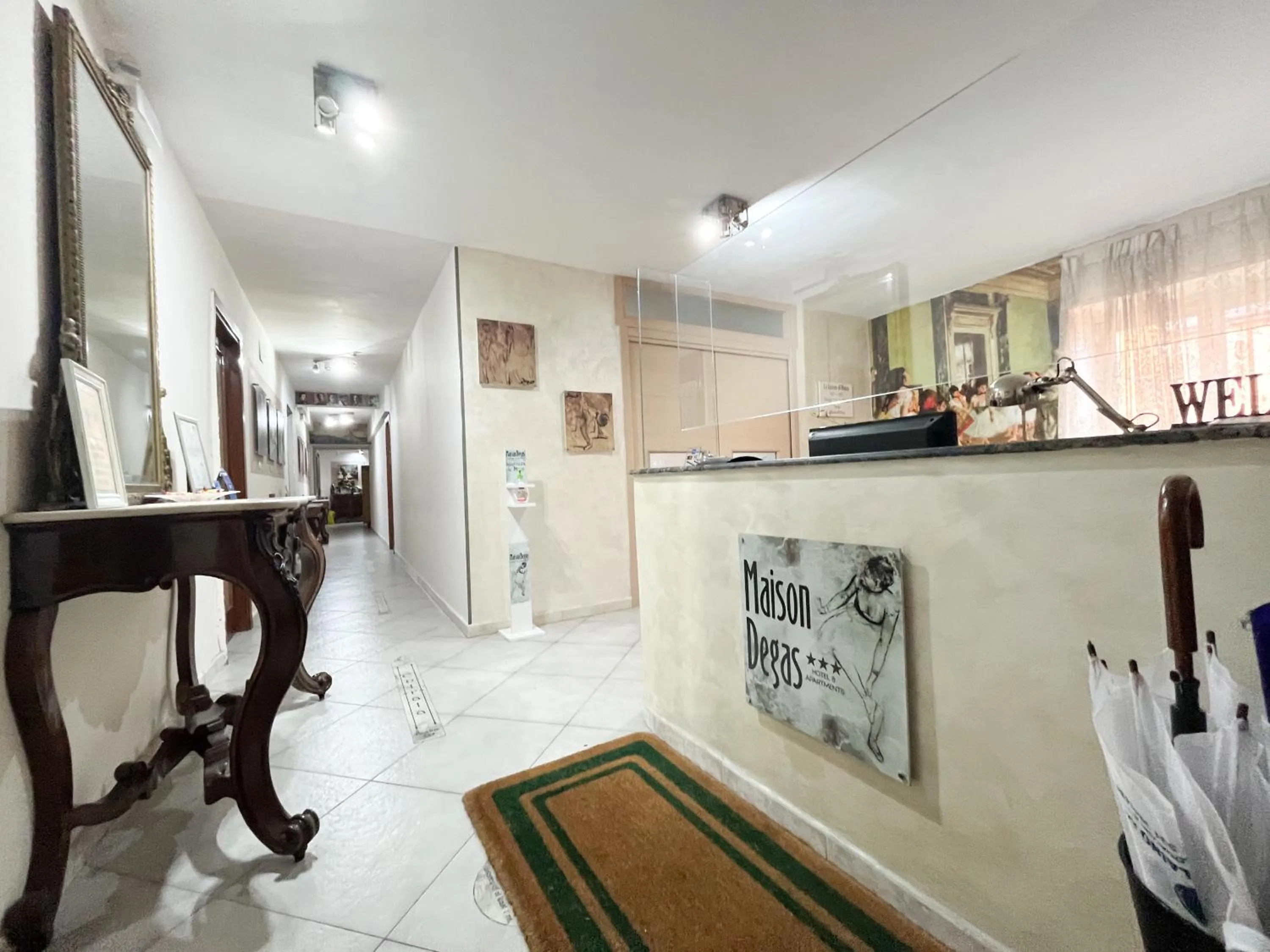 Lobby or reception in Maison Degas-Dimora di Charme