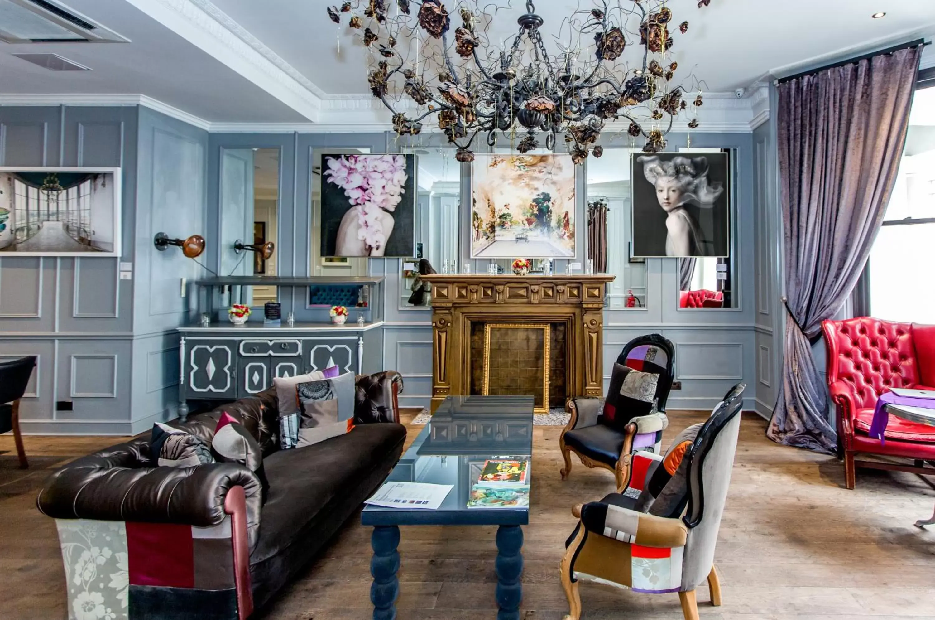 Lobby or reception in The Exhibitionist Hotel Lobby or reception in The Exhibitionist Hotel