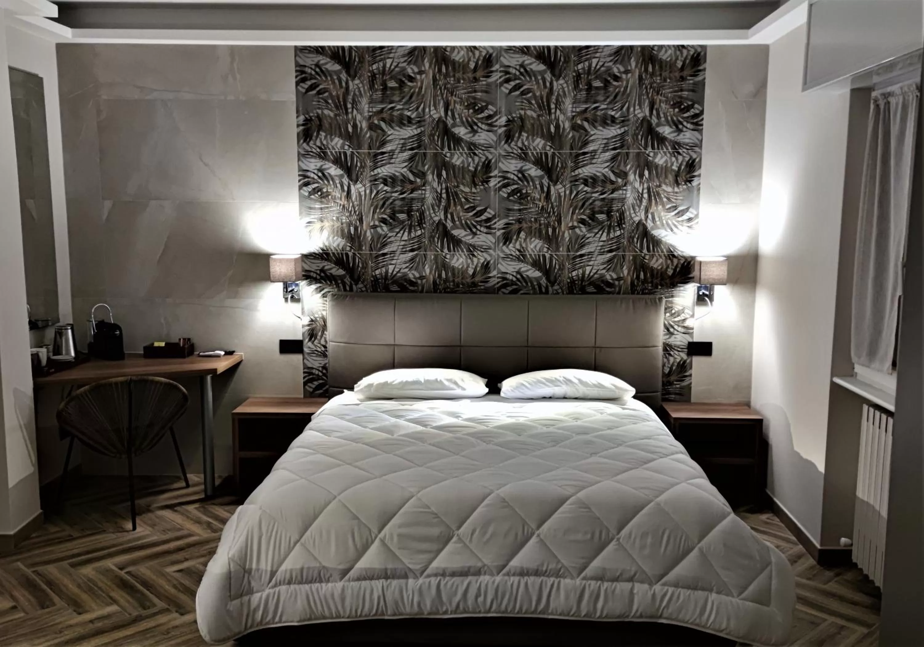 Bed in Hotel Emiliana