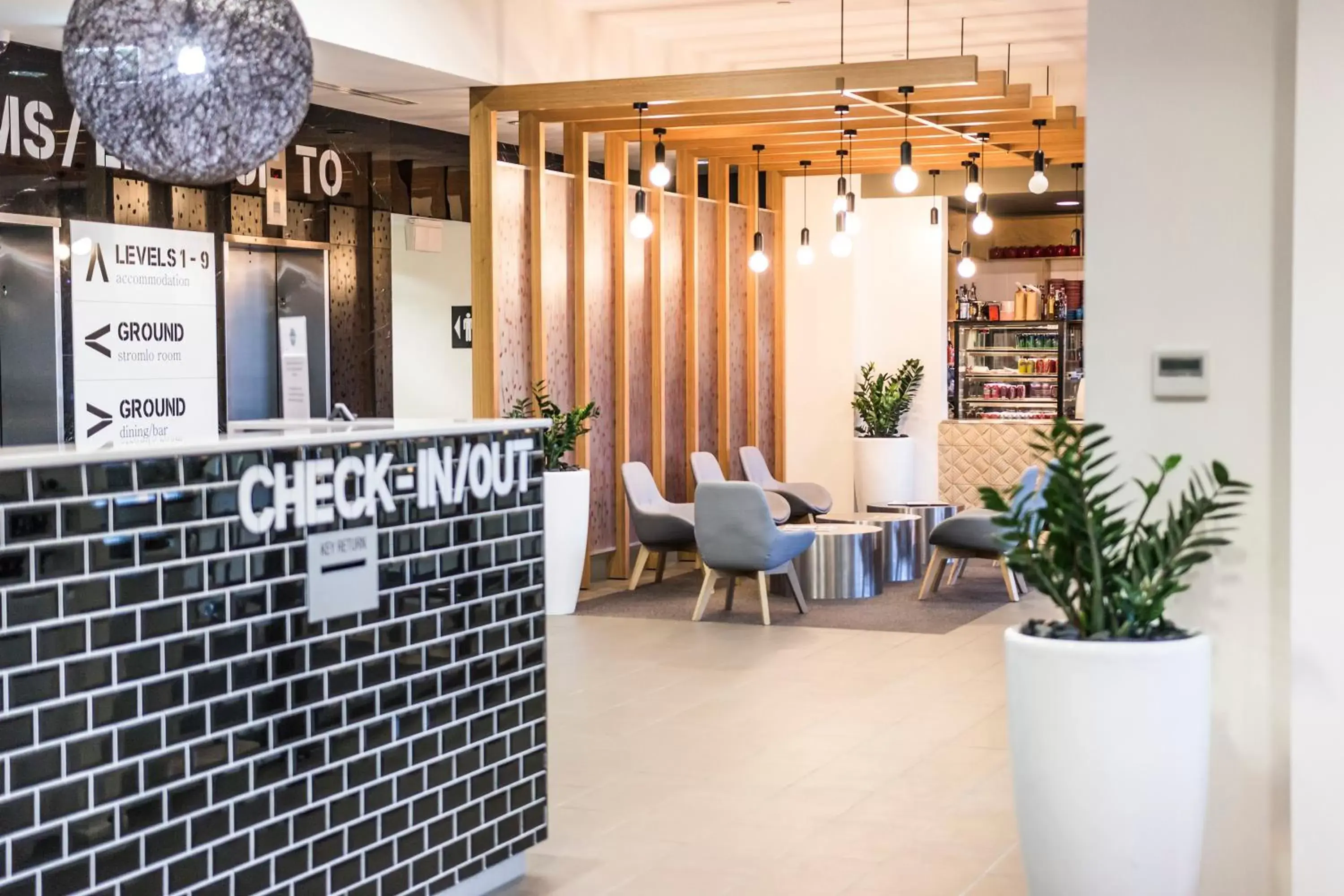Lobby or reception in Abode Woden Lobby or reception in Abode Woden