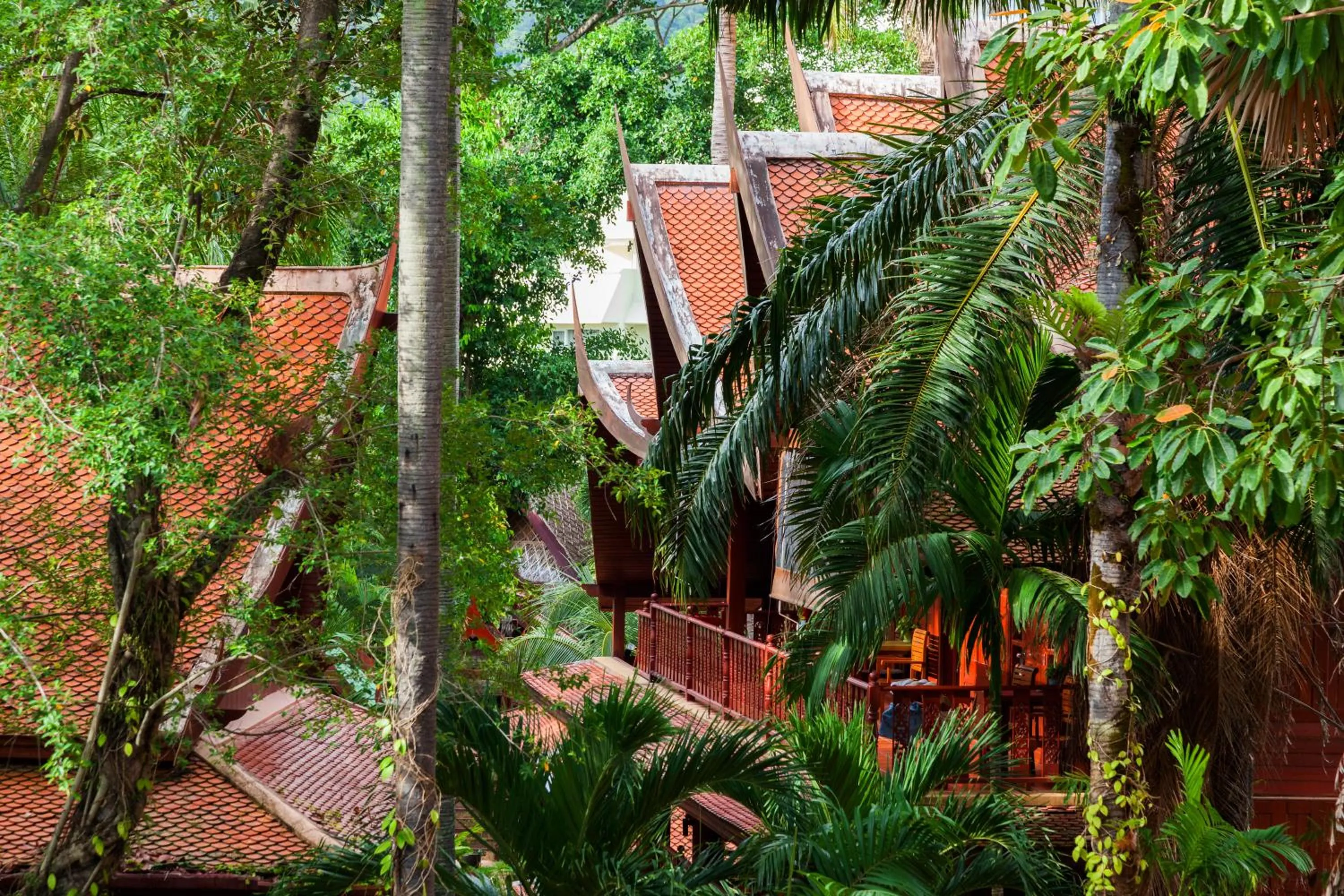 Garden in Royal Phawadee Village Patong - 2 Minutes walk to the beach