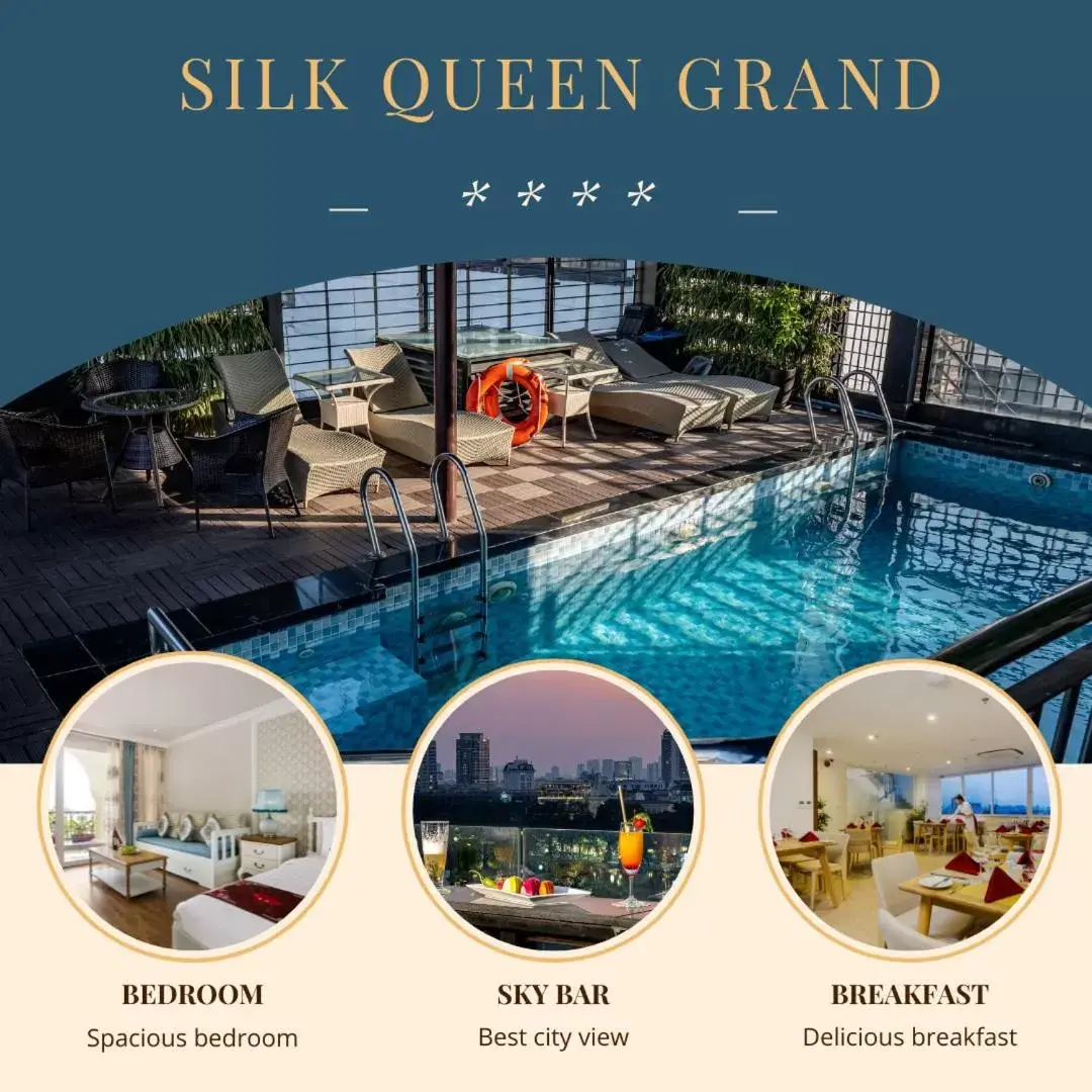 Swimming Pool in Silk Queen Grand Hotel