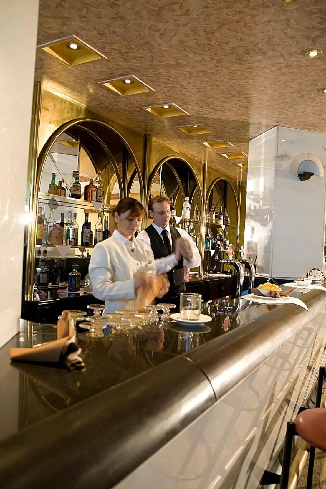 Staff in Hotel Diplomat Palace