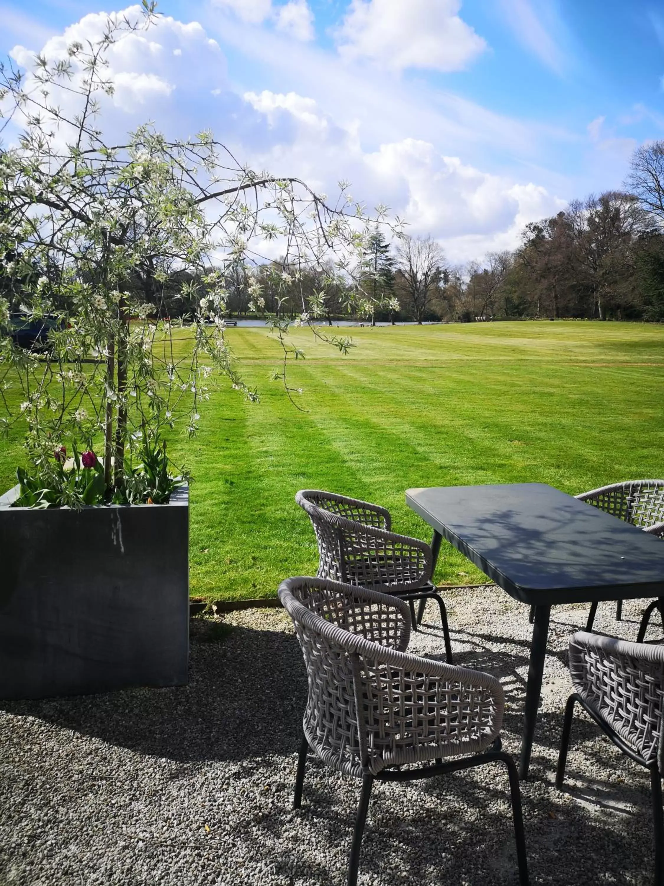 Patio in Stoke Place- Part of the Cairn Collection