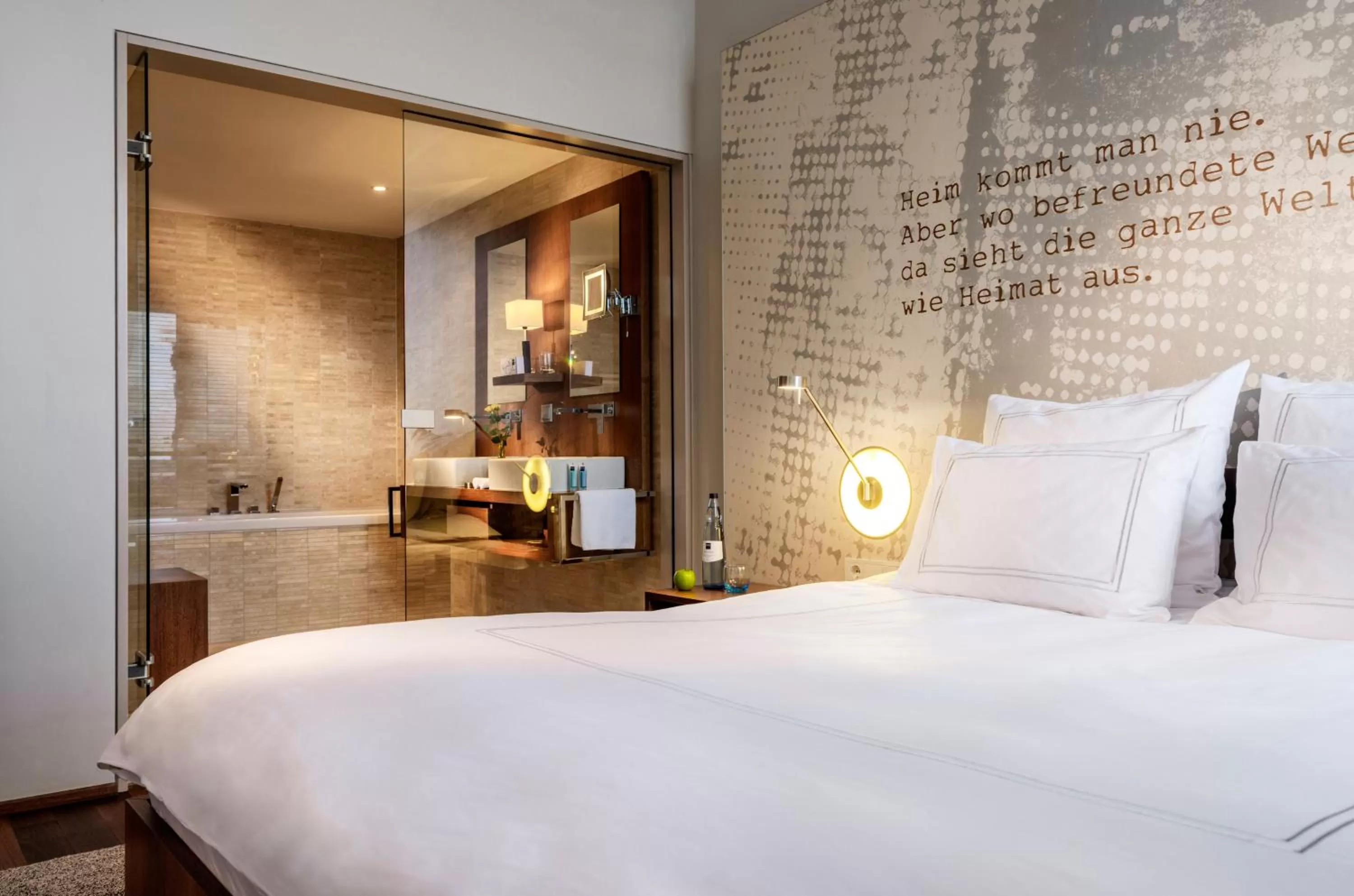 Bed in Dorint Hotel Bremen