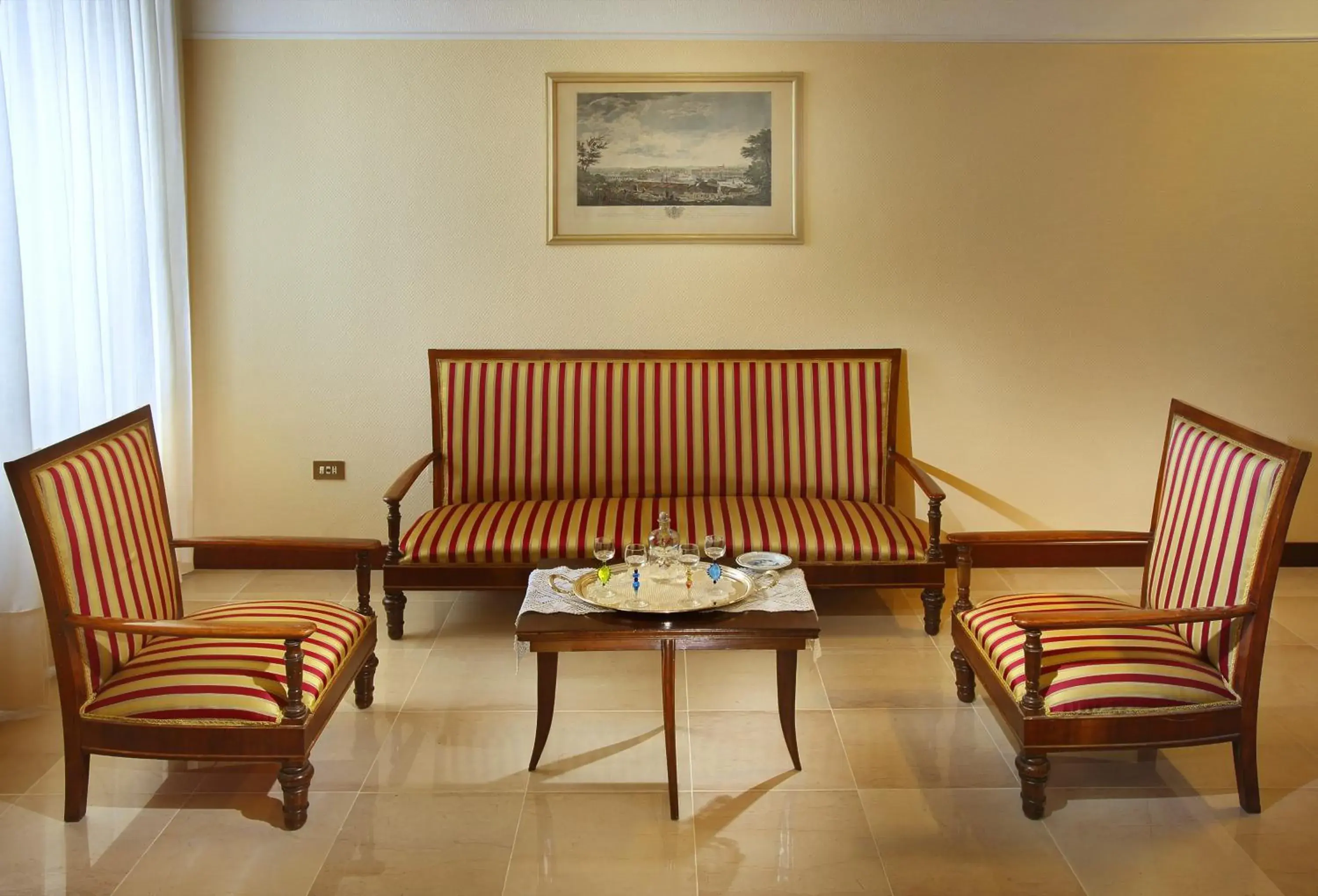 Decorative detail, Seating Area in Grand Hotel Plaza & Locanda Maggiore