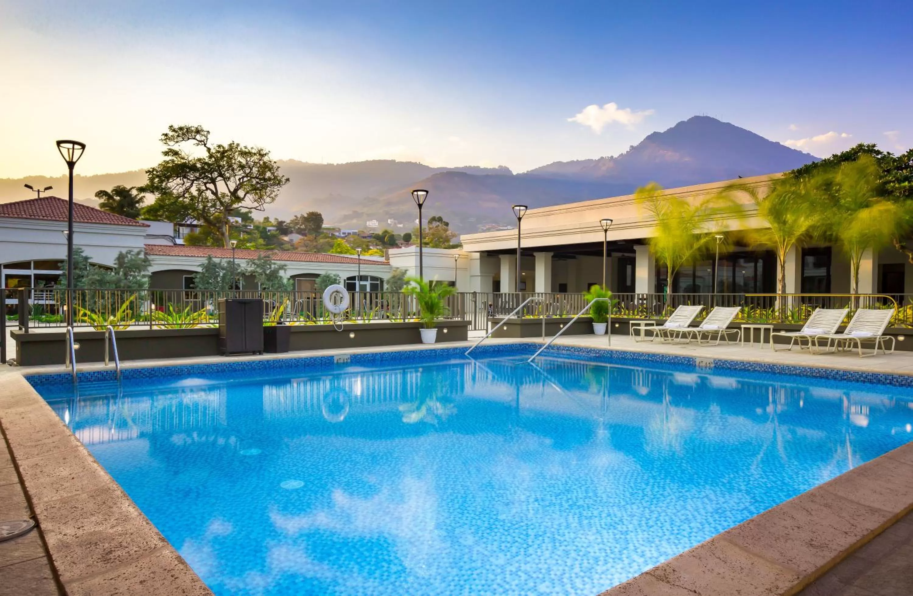 Swimming pool in Crowne Plaza San Salvador, an IHG Hotel