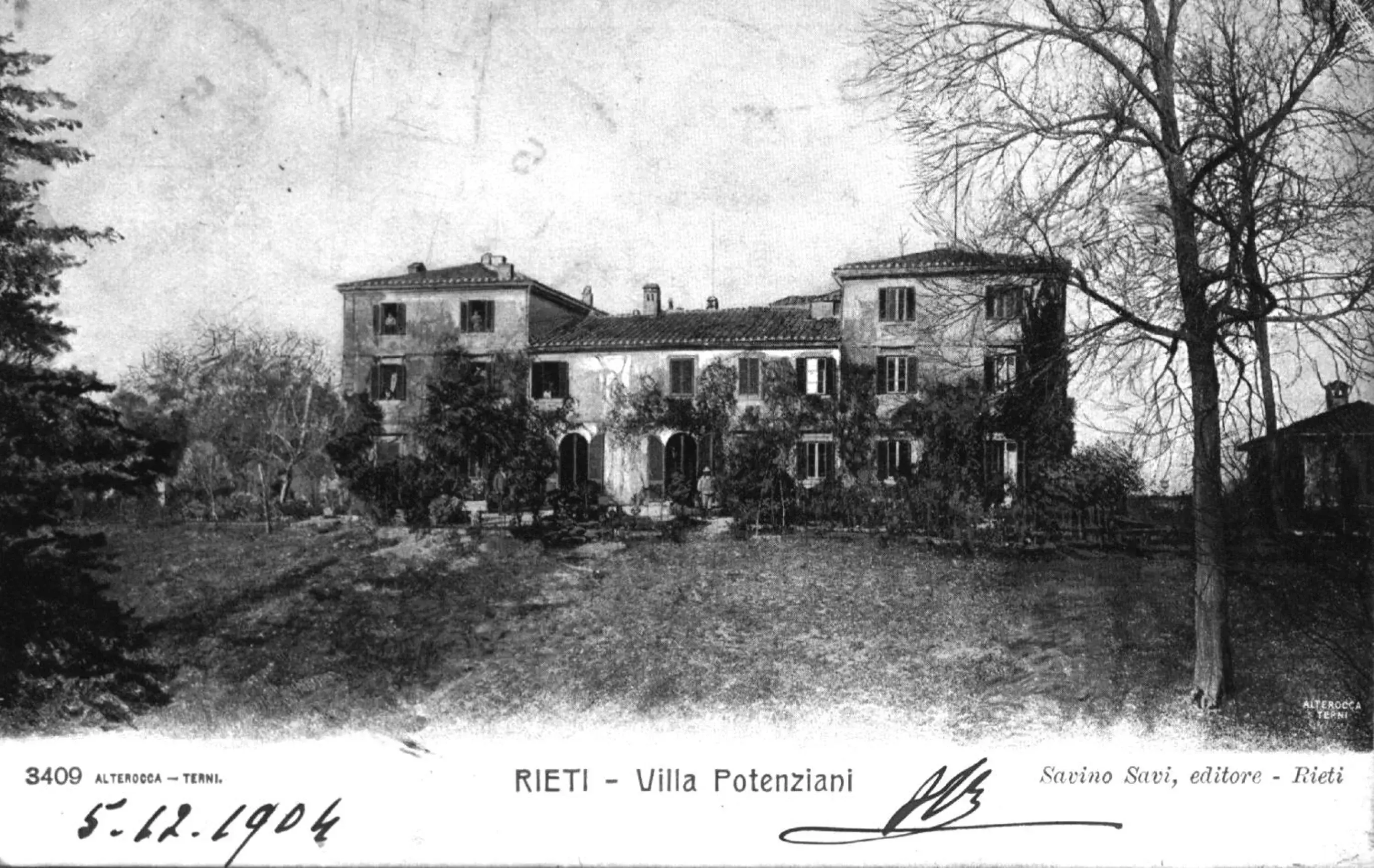 Property Building in Park Hotel Villa Potenziani