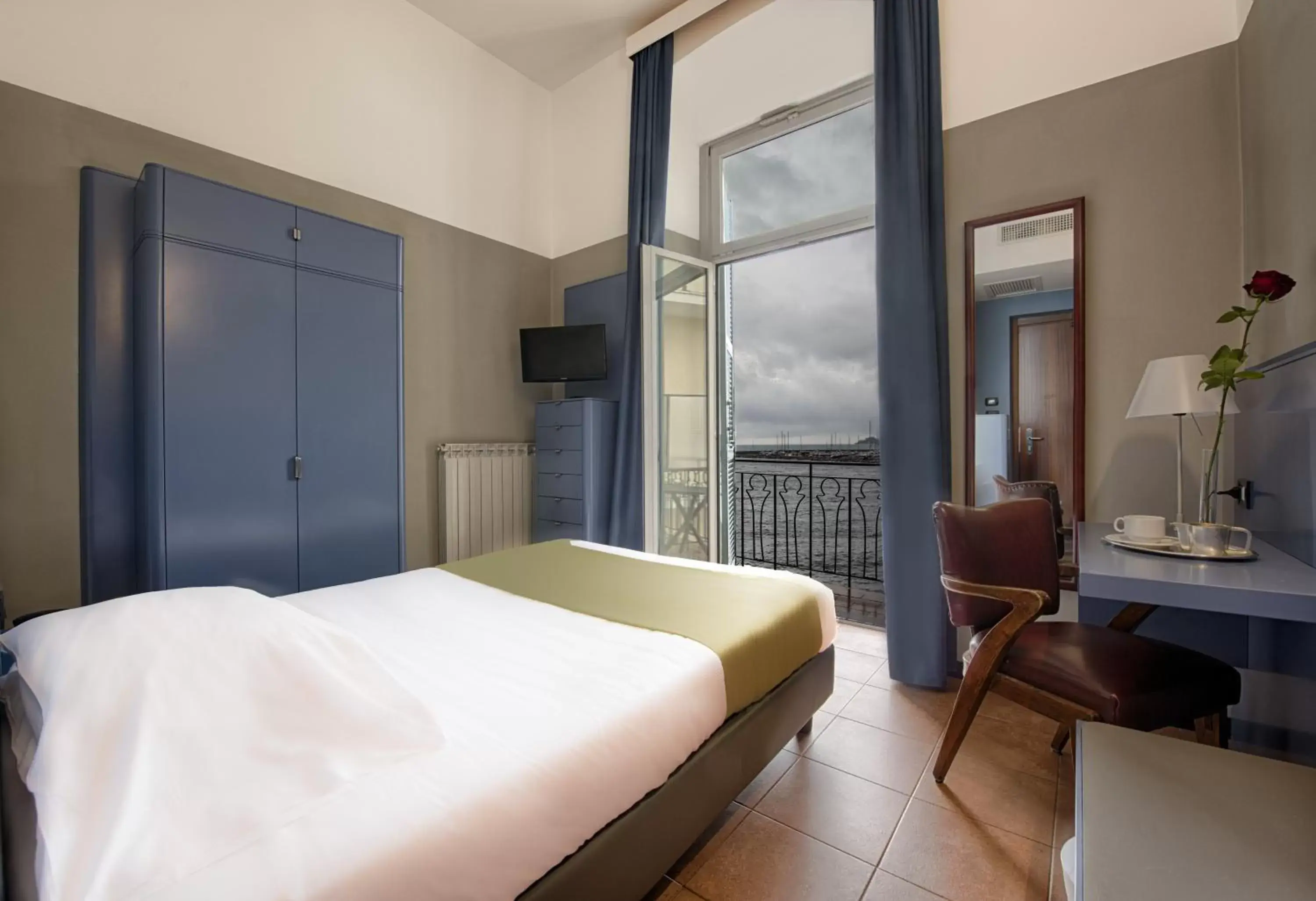 Photo of the whole room, Bed in Hotel Italia e Lido Rapallo Photo of the whole room, Bed in Hotel Italia e Lido Rapallo