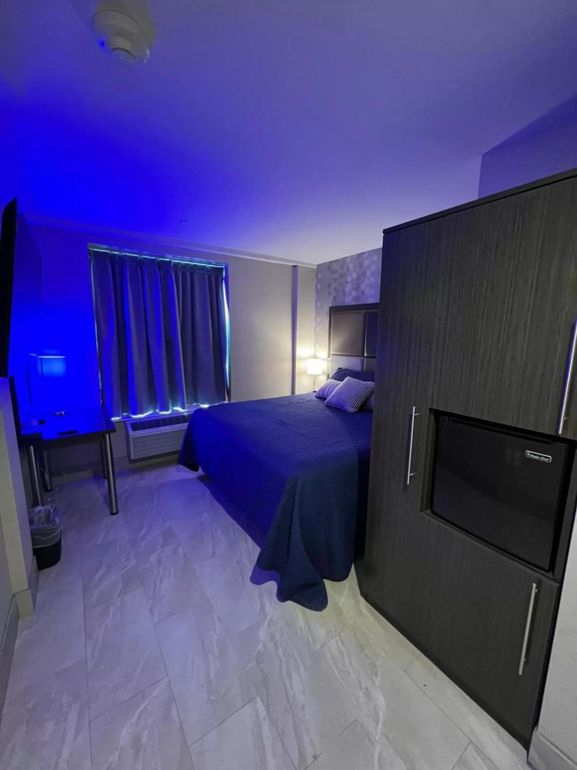 Bed in Wheeler Hotel