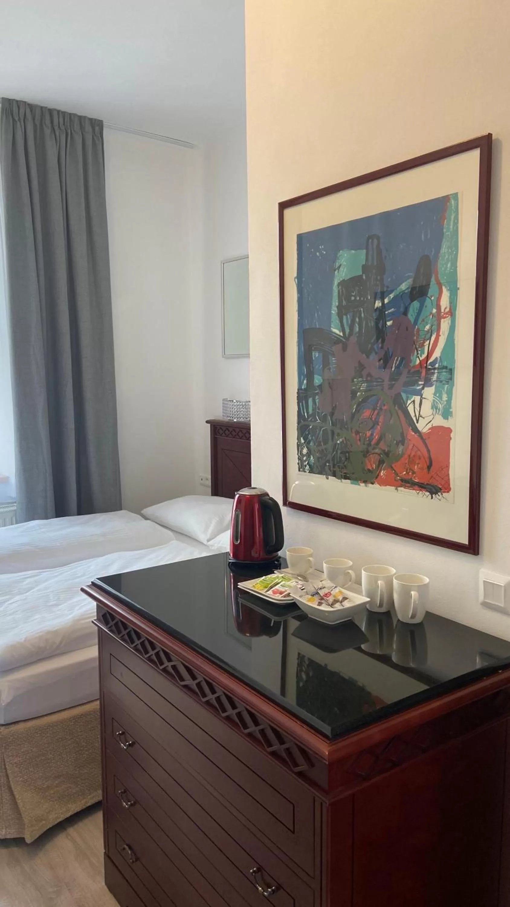 Bed in Aparthotel Slezák