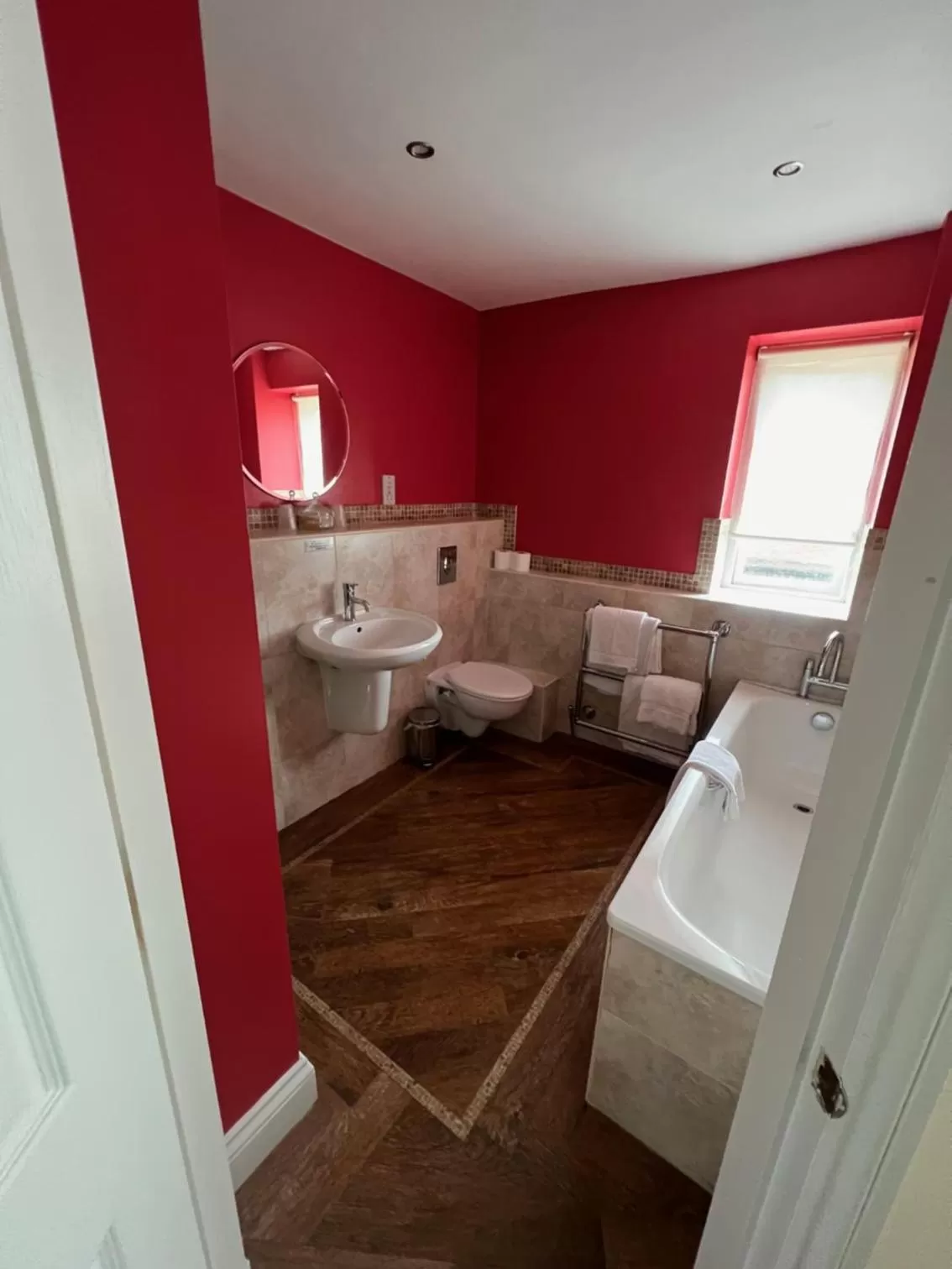 Toilet in Haley's Hotel