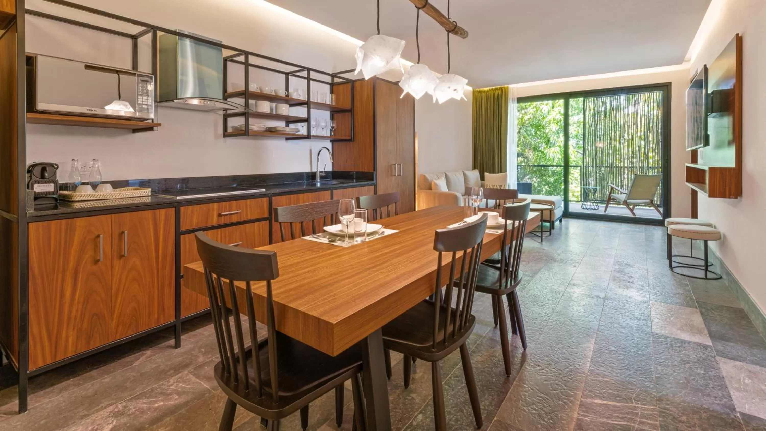 Living room in Las Brisas Merida