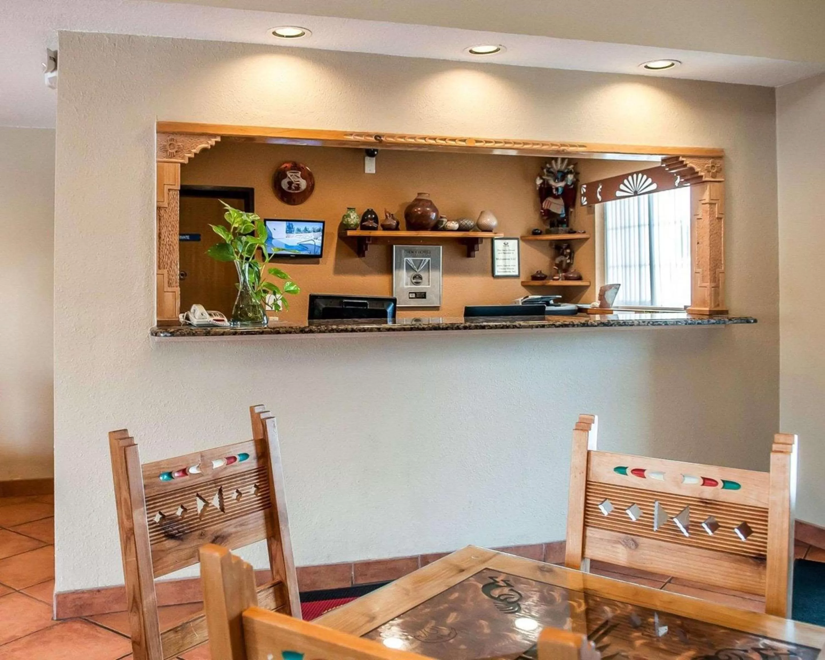 Lobby or reception in Econo Lodge Inn & Suites Santa Fe South