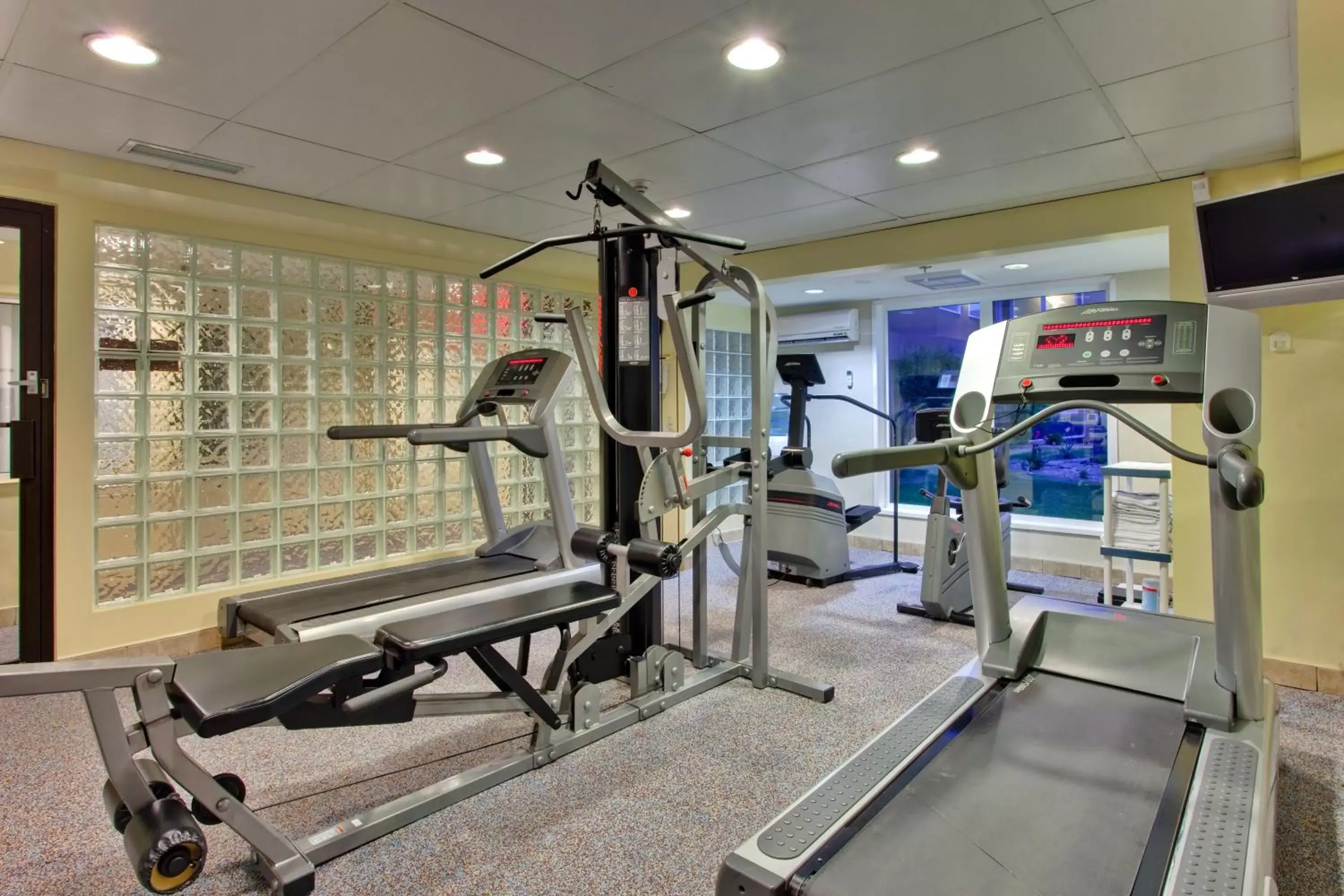 Fitness centre/facilities, Fitness Center/Facilities in Holiday Inn Express Red Deer, an IHG Hotel