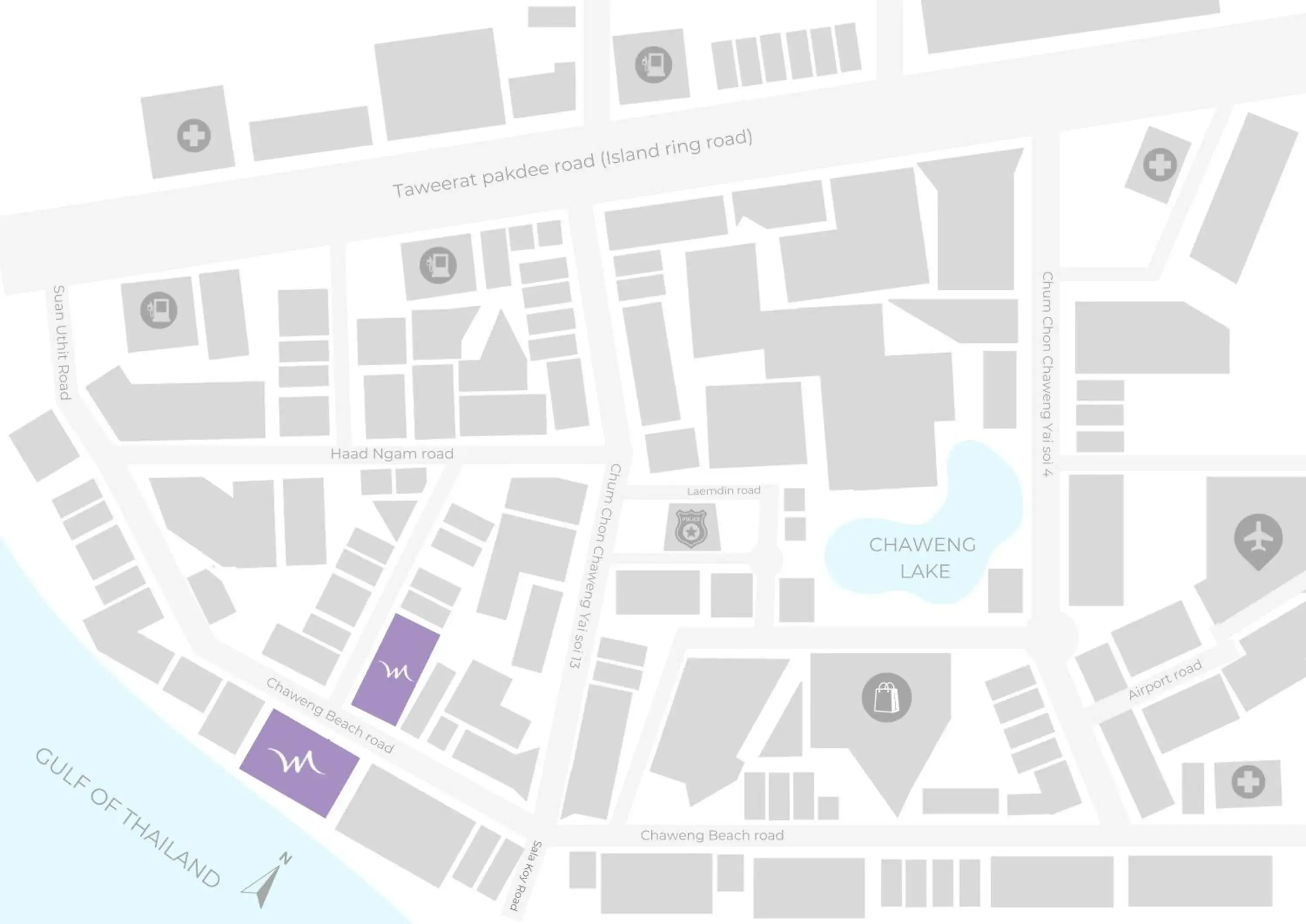 Area and facilities, Floor Plan in Mercure Samui Chaweng Tana