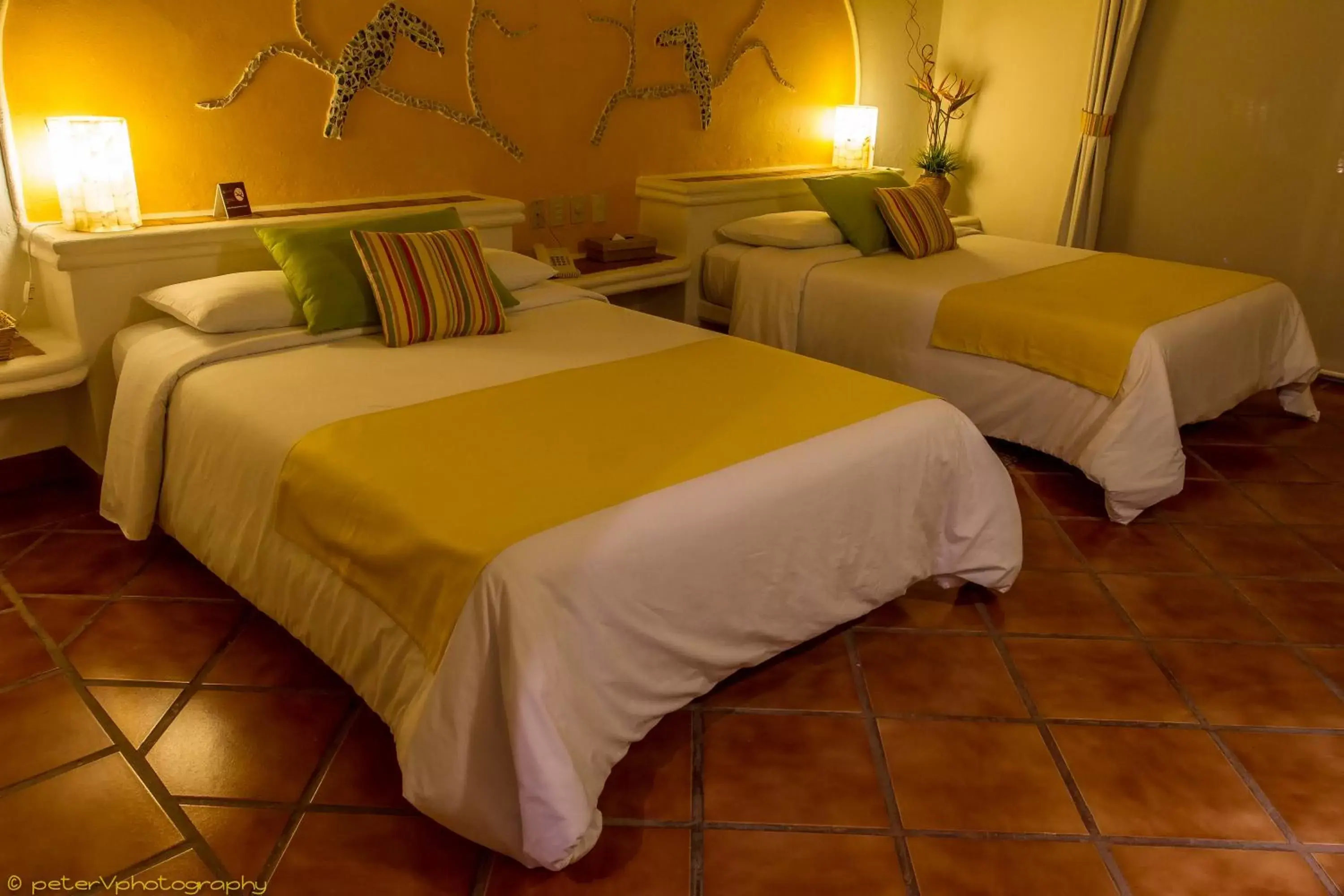 Bed in Hotel Riviera Del Sol