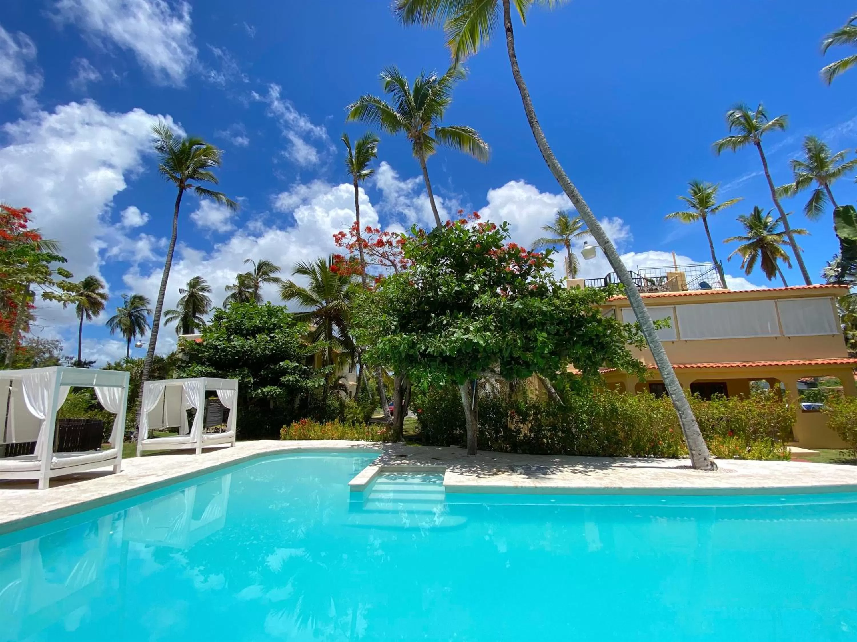 Swimming Pool in TROPICAL VILLAGE playa LOS CORALES
