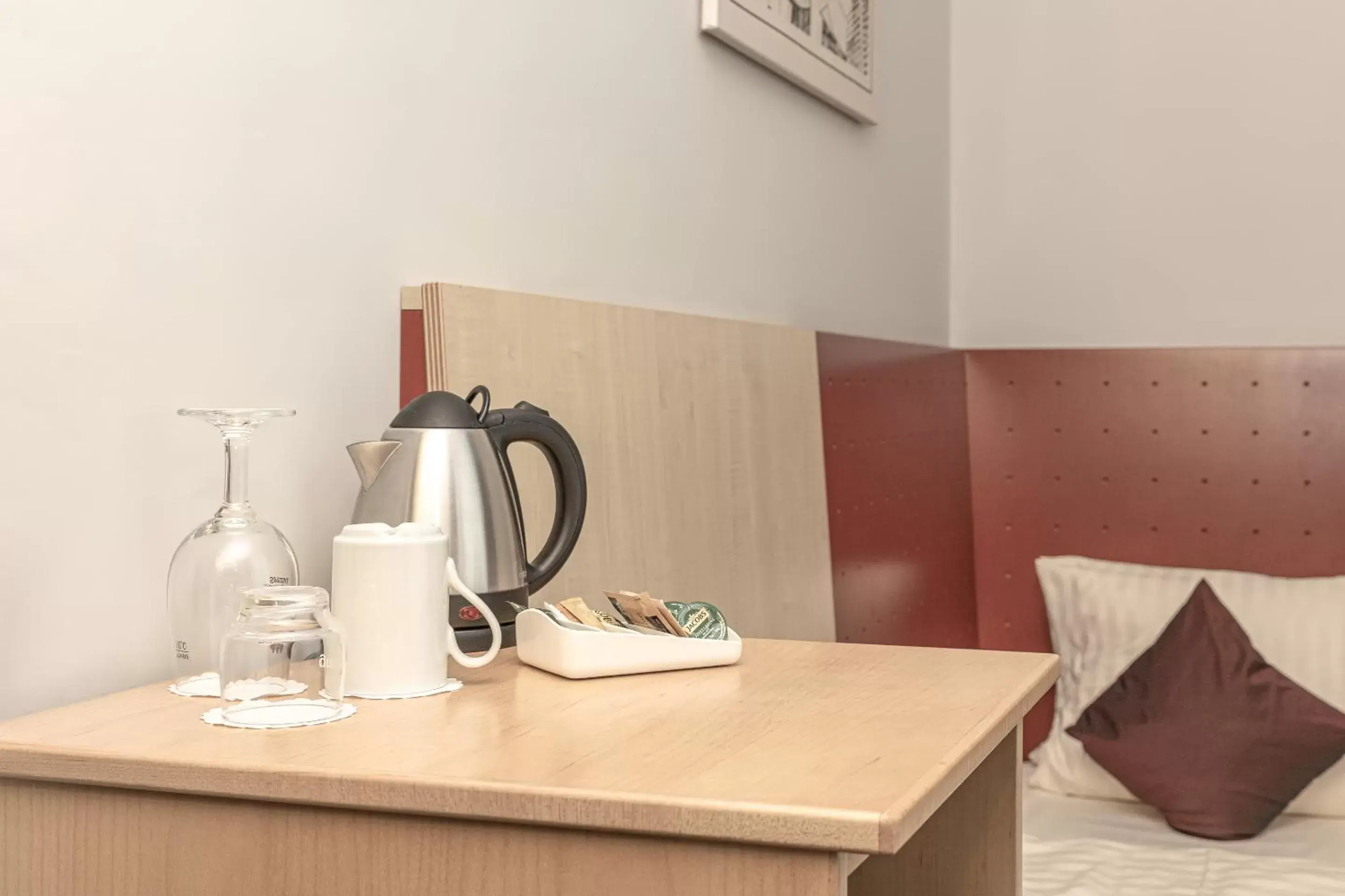 Bed in Ramada by Wyndham Frankfurt Central Station Bed in Ramada by Wyndham Frankfurt Central Station