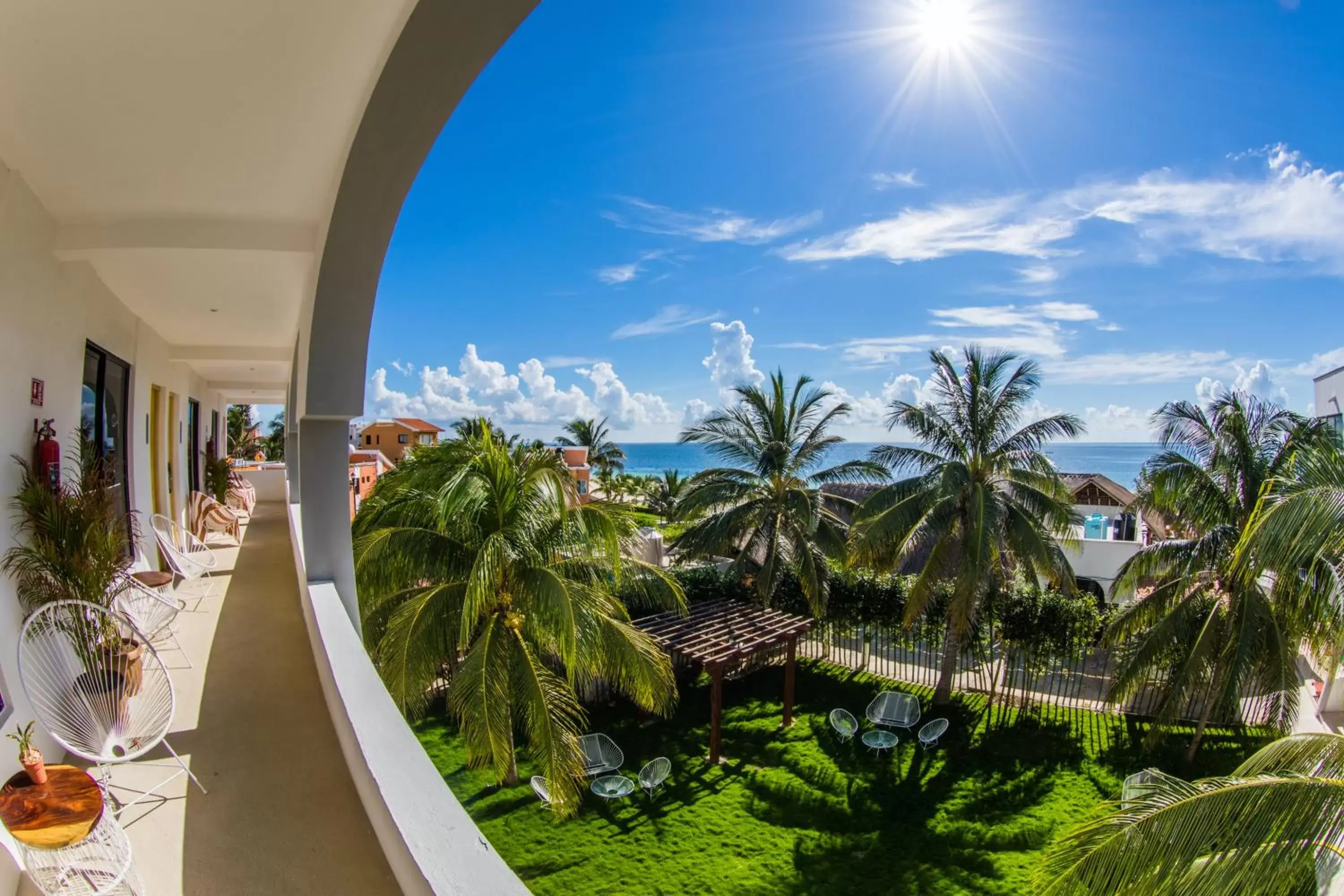 Balcony/Terrace in Hotel Ojo De Agua