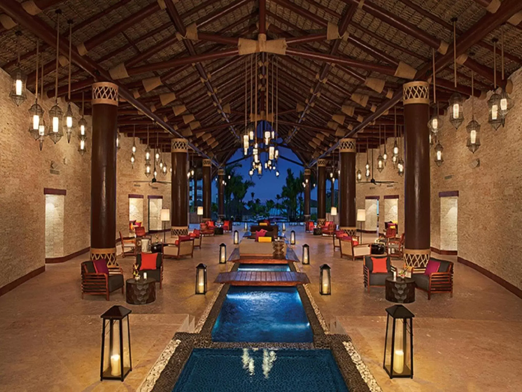 Lobby or reception, Restaurant/Places to Eat in Secrets Cap Cana Resort & Spa - Adults Only