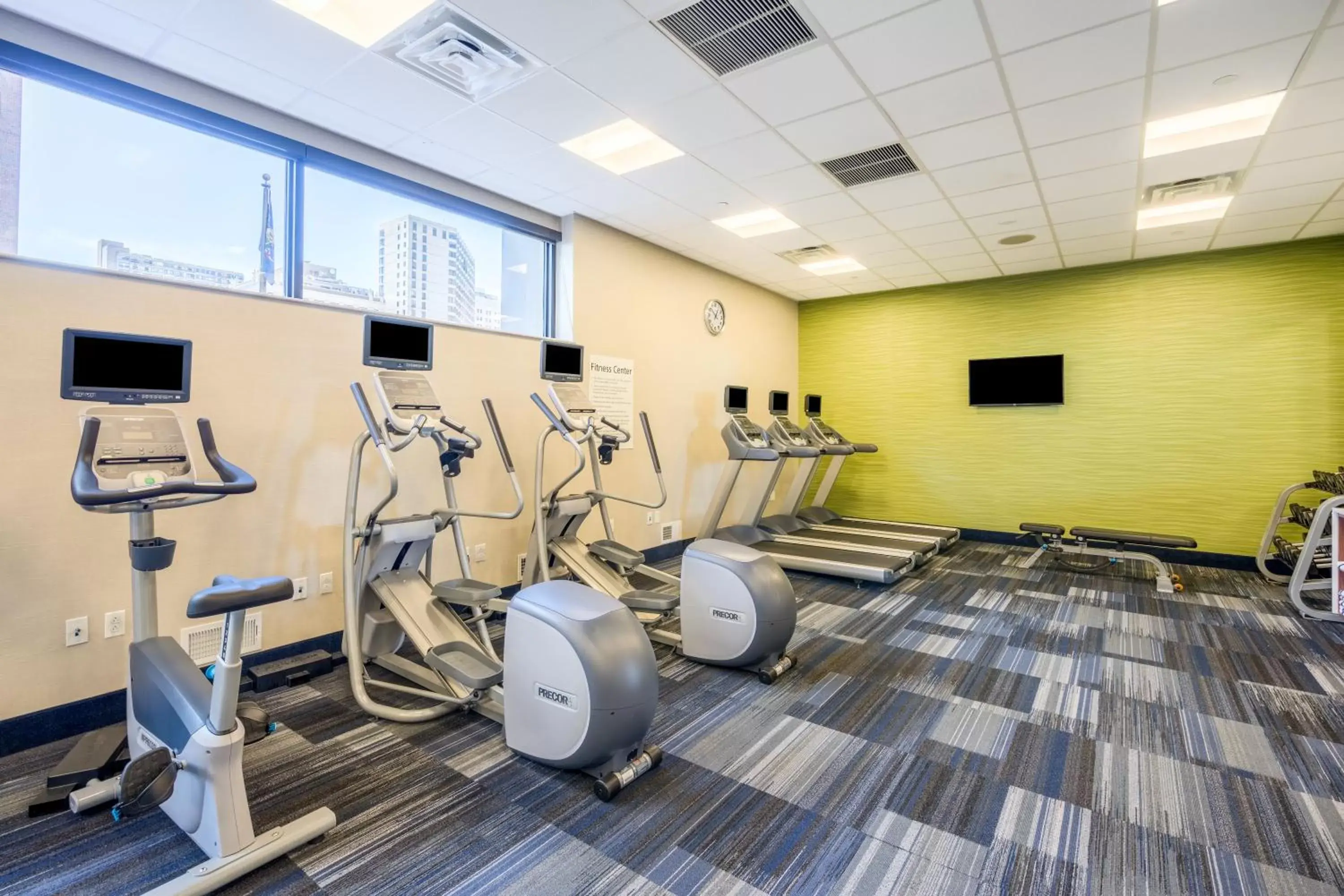 Fitness centre/facilities, Fitness Center/Facilities in Holiday Inn Express Philadelphia-Midtown, an IHG Hotel