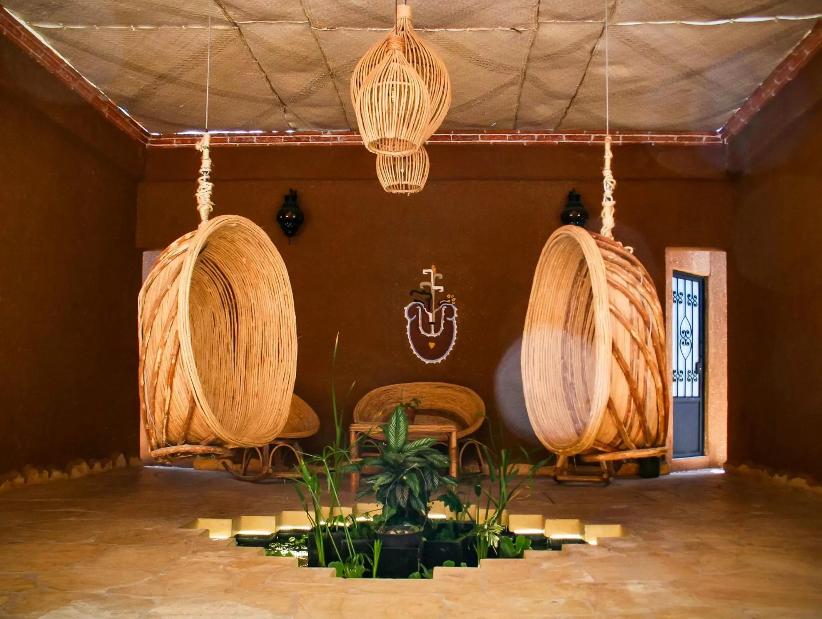 Seating area in Niyana Oaxaca