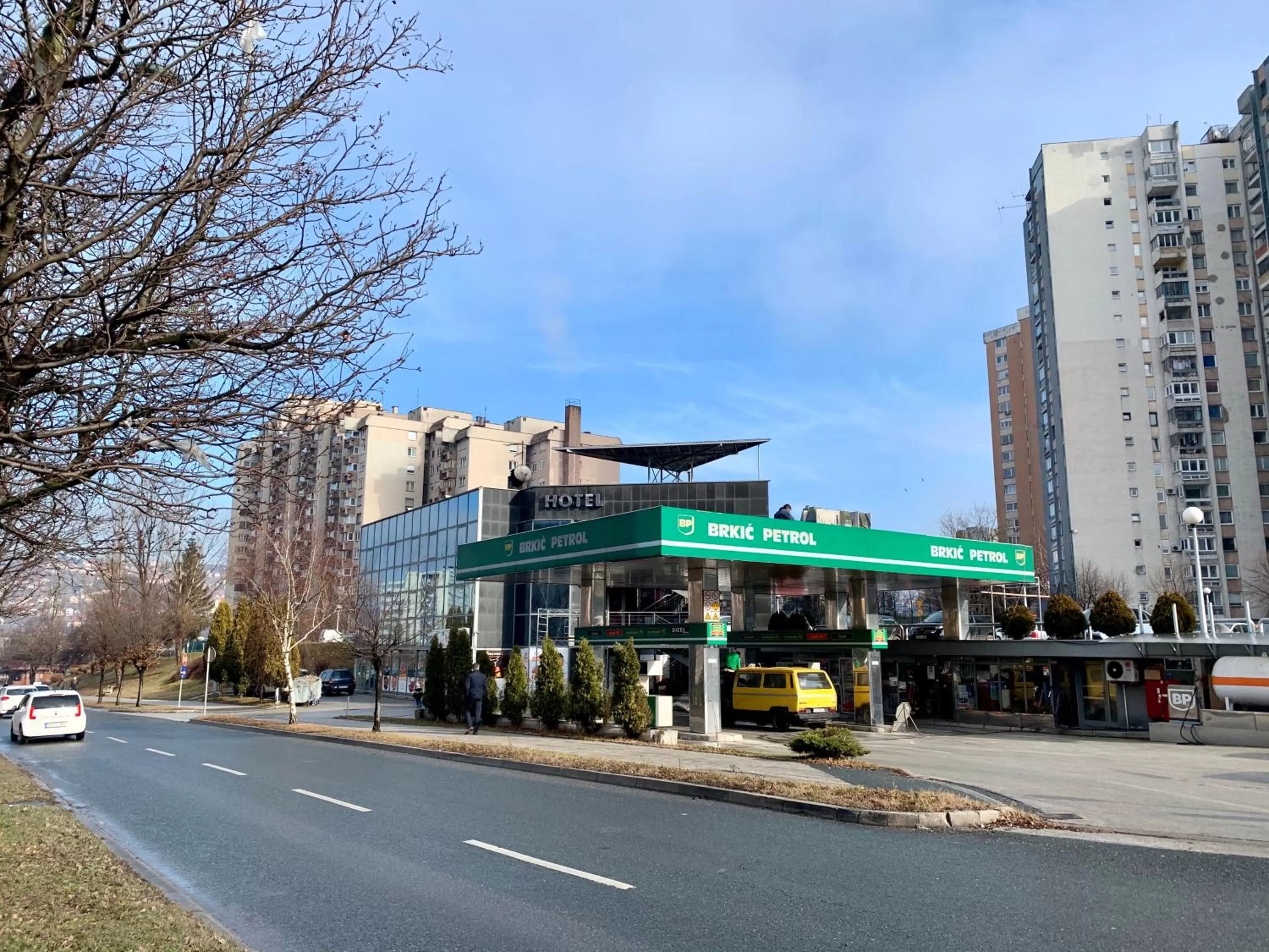 Property building in Hotel Brkić Sarajevo Airport - Free Parking