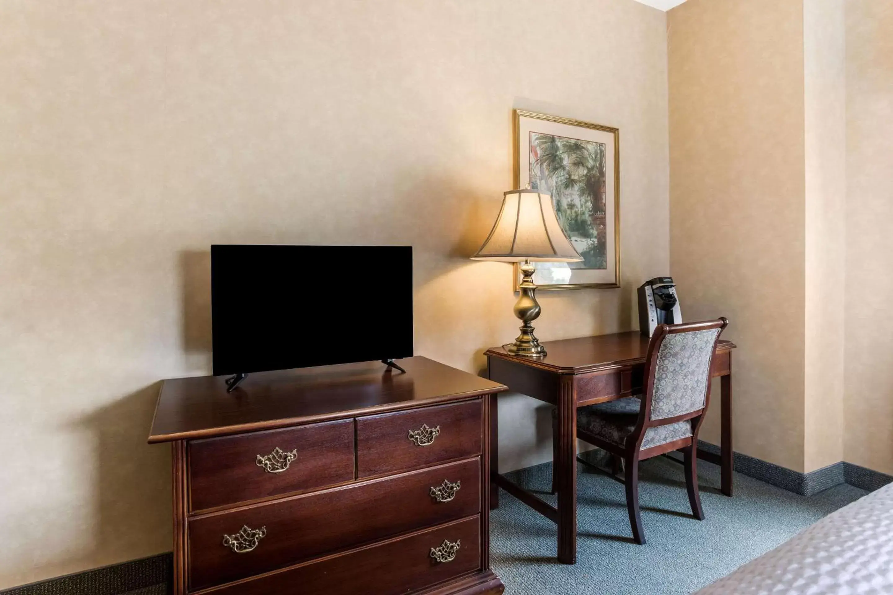 Photo of the whole room, TV/Entertainment Center in Traditions Hotel & Spa, Ascend Hotel Collection