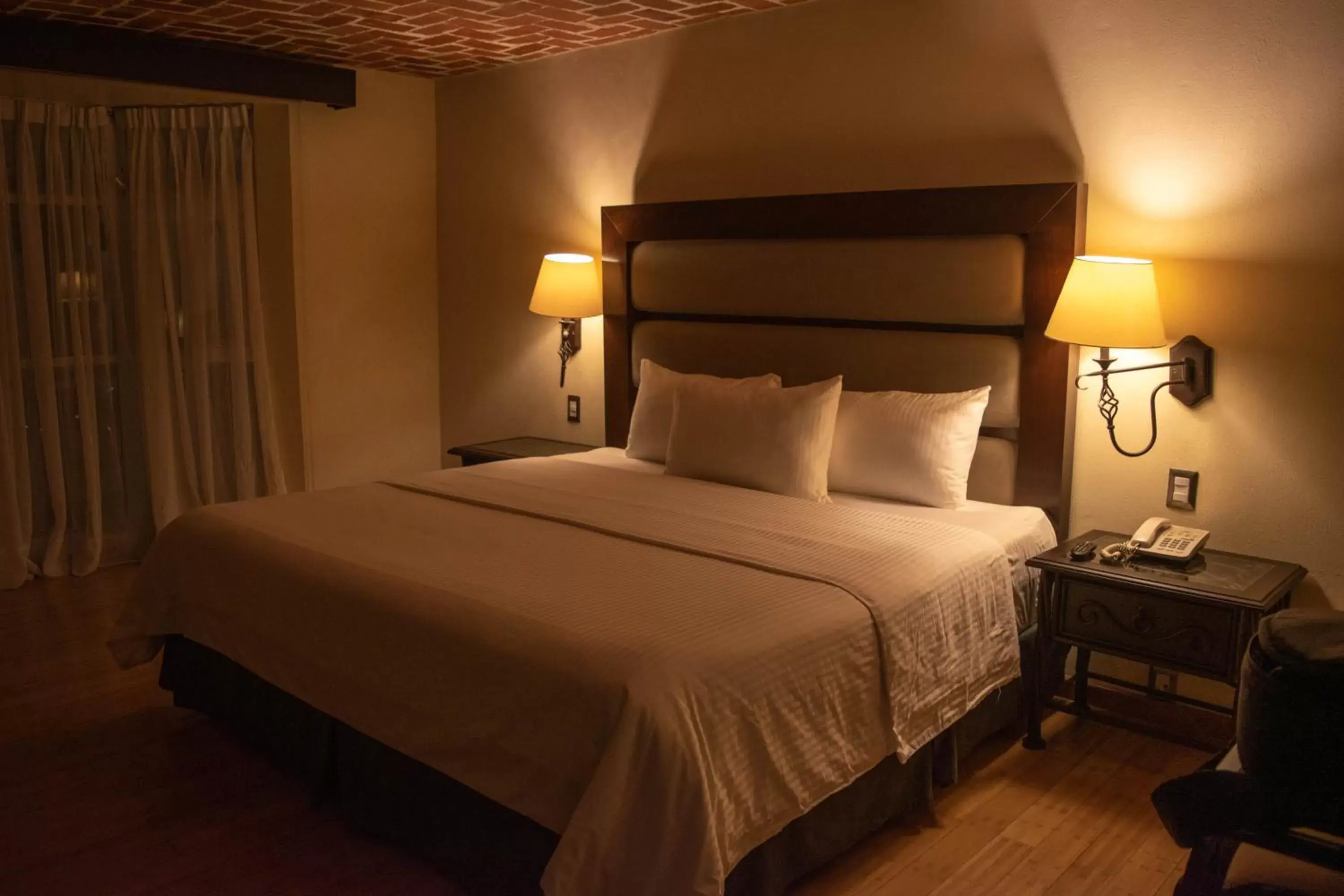 Bedroom, Bed in Hoteles Villa Mercedes San Cristobal