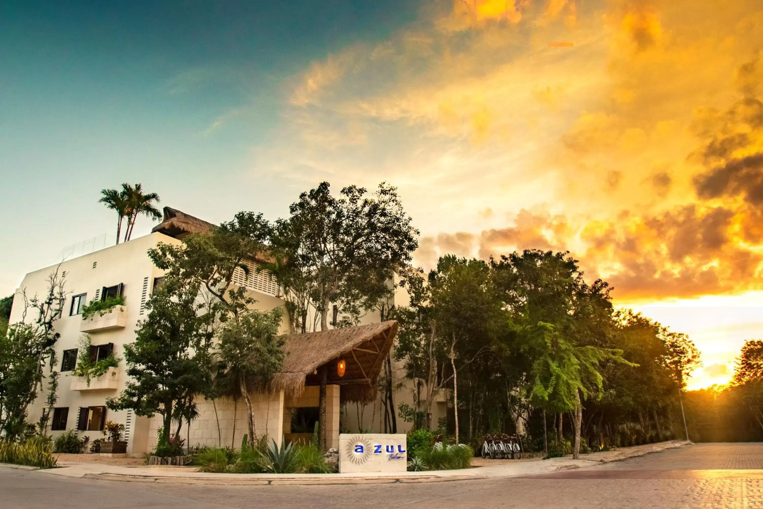 Facade/entrance, Property Building in Azul Tulum by GuruHotel