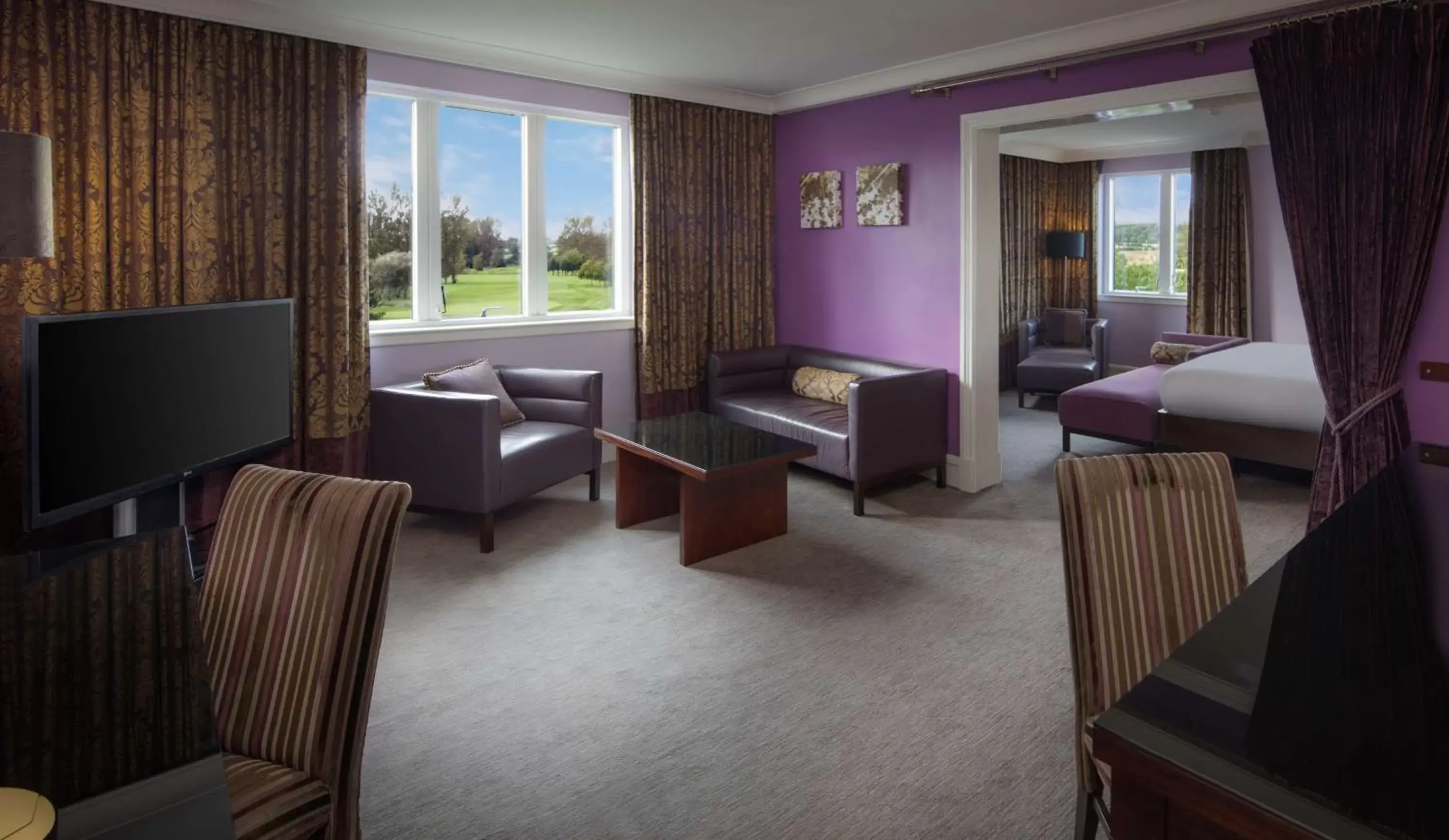Living room in Hilton Belfast Templepatrick